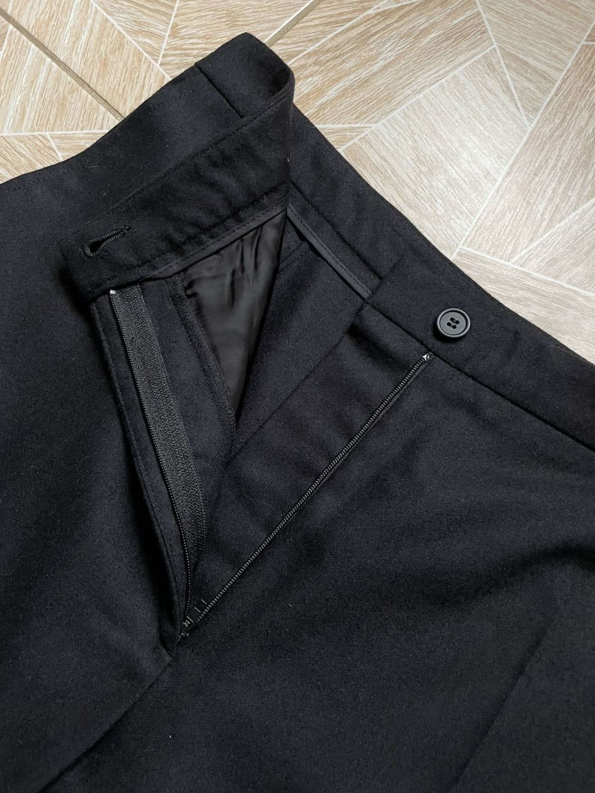 Bottega Veneta Luxury Designer Bottega Veneta Cashmere & Wool Classic Pants Size 40" / US 18 - 7 Thumbnail