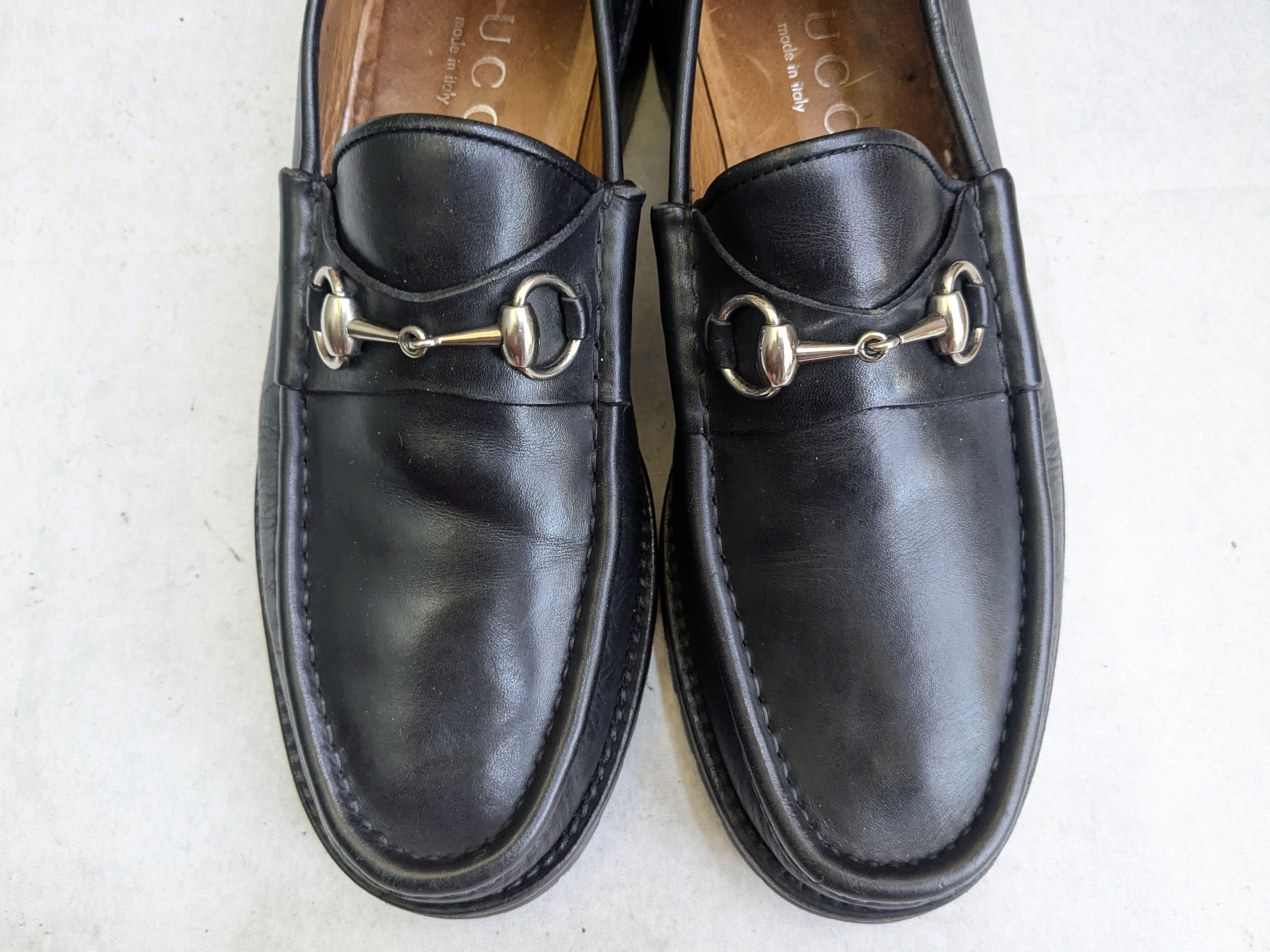 Gucci Gucci Horsebit Loafers Black 10.5 Leather Slip Ons Size US 10.5 / EU 43-44 - 3 Thumbnail