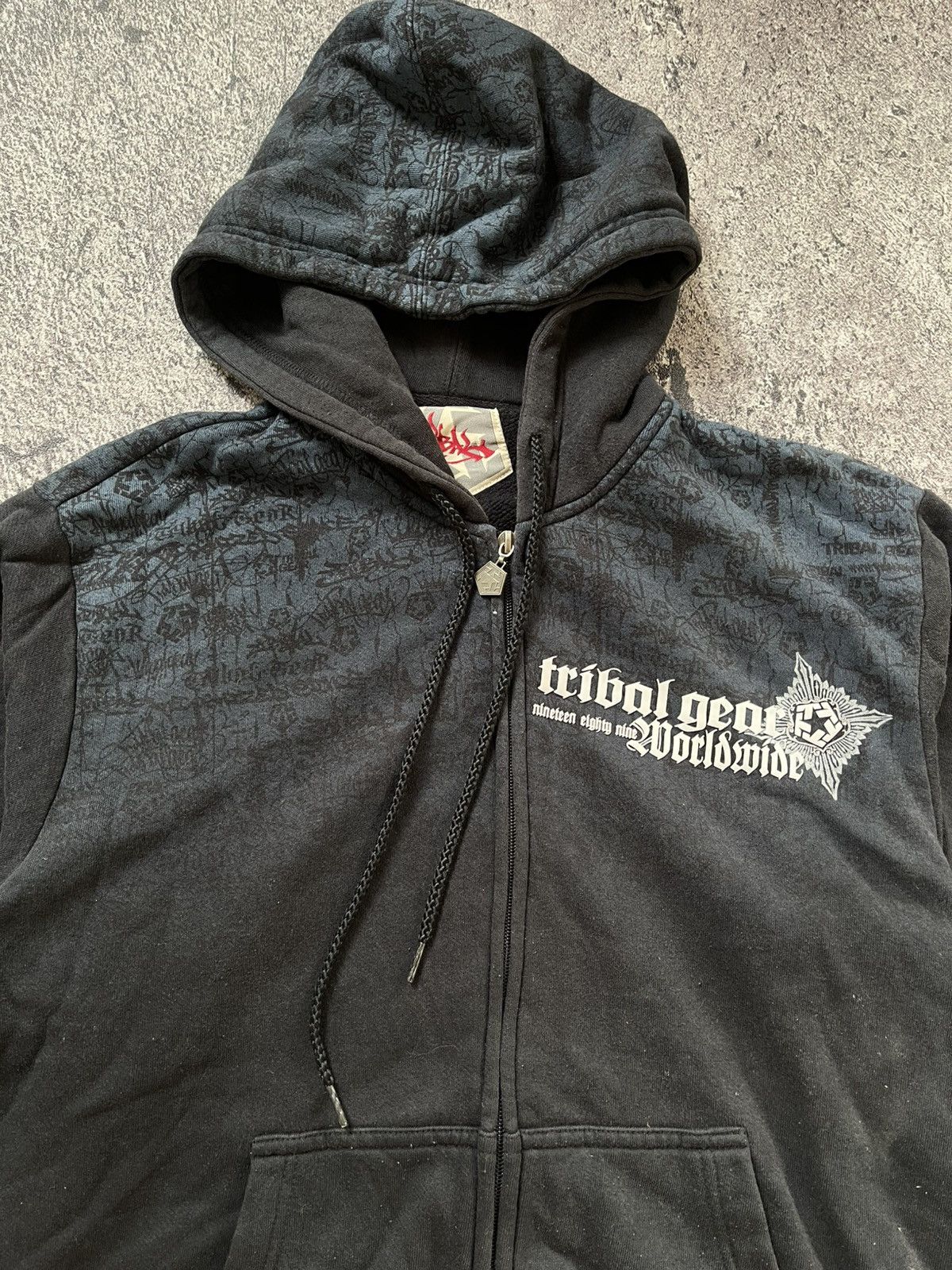 Japanese Brand Y2K Tribal Gear ifsixwasnine style ziphoodie Size US L / EU 52-54 / 3 - 3 Thumbnail