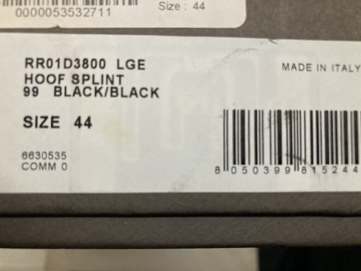 Rick Owens RICK OWENS SS24 Lido Runway Hoof Splint Size US 11 / EU 44 - 12 Thumbnail
