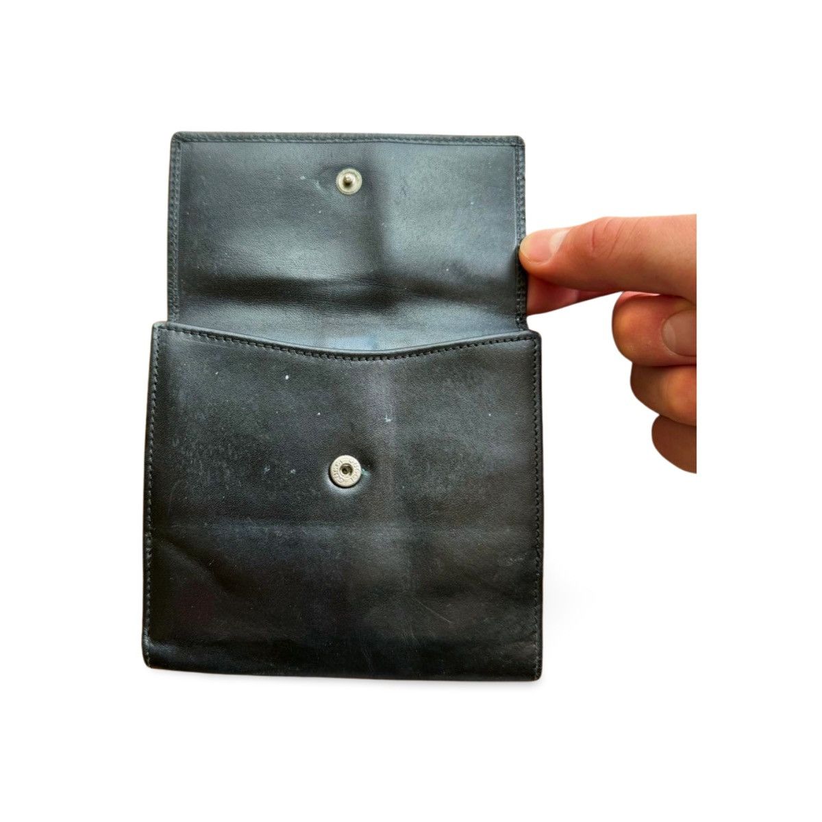 Gucci Vintage Gucci Leather Clasp Wallet Size ONE SIZE - 8 Thumbnail
