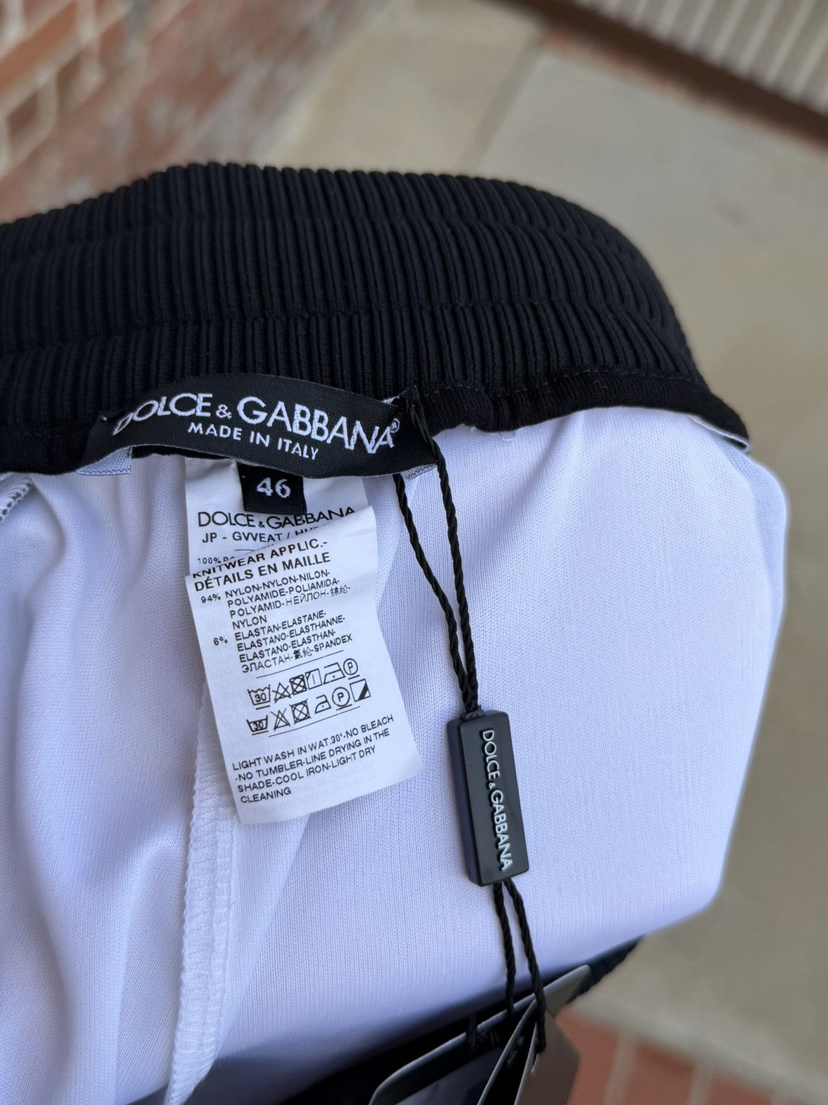 Dolce & Gabbana Dolce And Gabbana Football Jersey Shorts Size US 33 - 6 Thumbnail