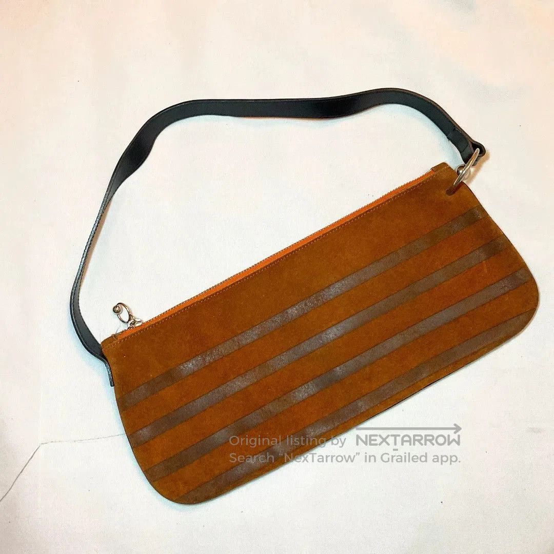 Jean Paul Gaultier Jean Paul Gaultier Brown Leather Underarm Bag. Size ONE SIZE - 2 Thumbnail