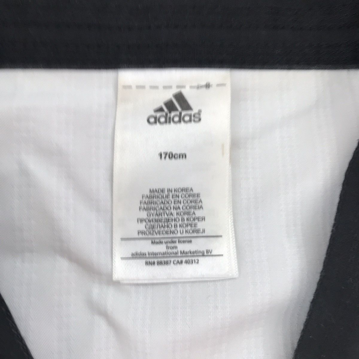 Adidas Adidas Taekwondo Kukkiwon White Pullover Jersey Mens 180 Size US L / EU 52-54 / 3 - 9 Thumbnail