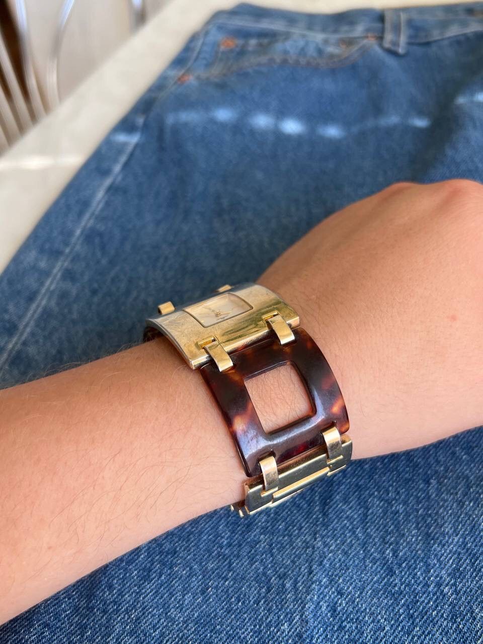 Japanese Brand × Vintage Vintage Japanese style futuristic Watch Leopard 90s Japan Size ONE SIZE - 7 Thumbnail