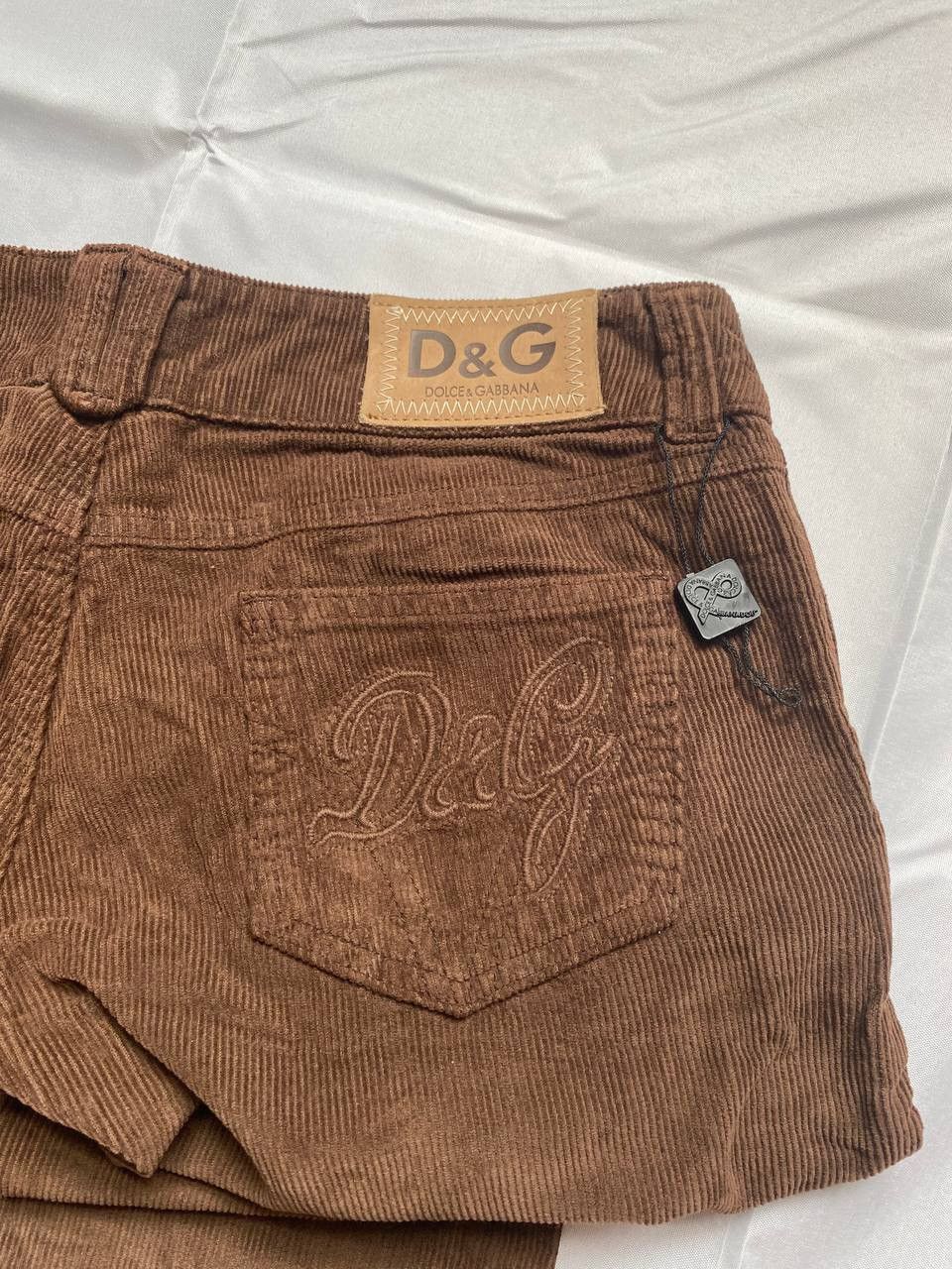 Dolce & Gabbana × Jean × Vintage Vintage Dolce & Gabbana Velvet Jeans Y2K Size 28" / US 6 / IT 42 - 3 Thumbnail