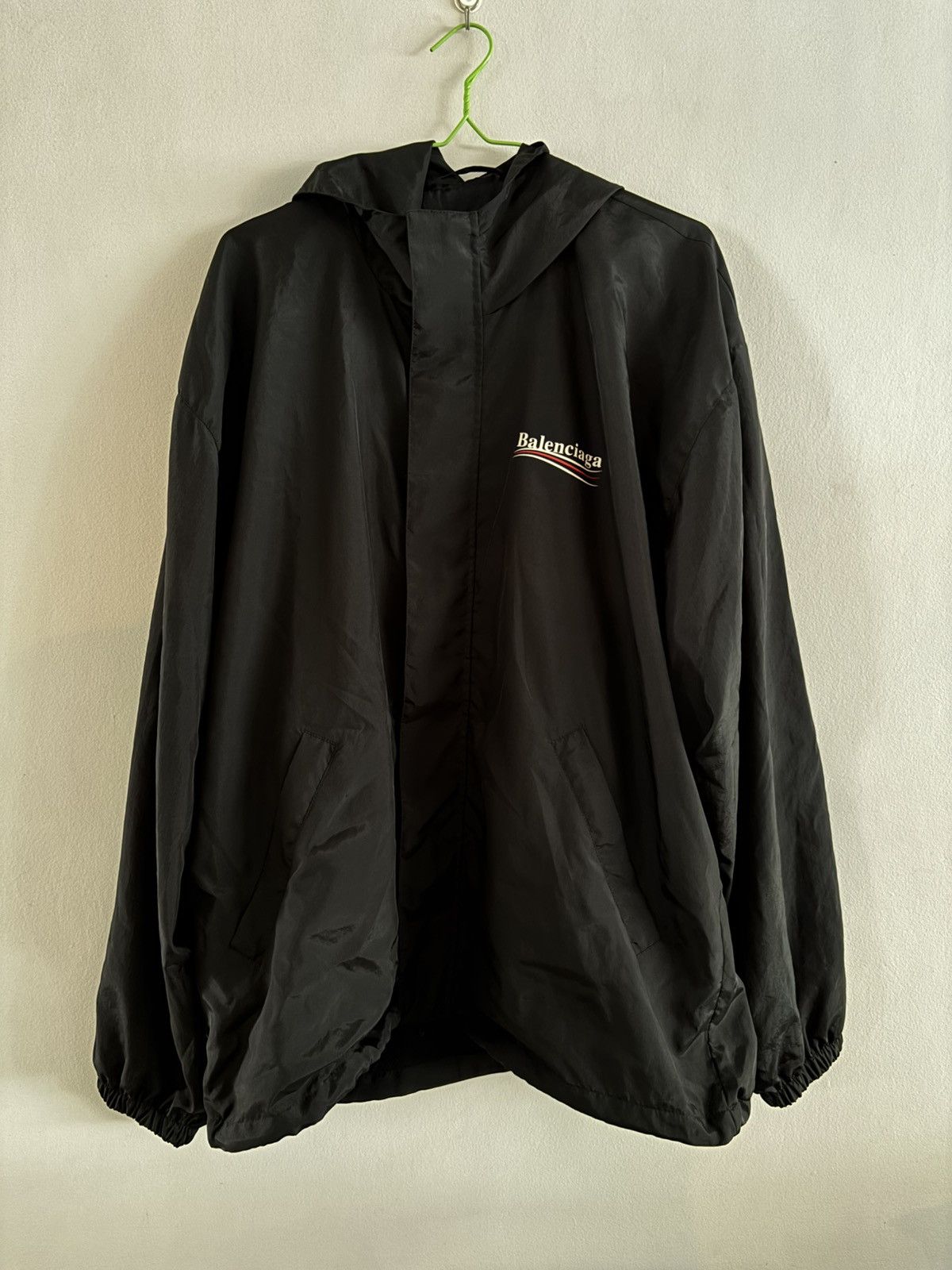 Balenciaga Balenciaga Political Campaign Hooded Jacket Size US M / EU 48-50 / 2 - 1 Thumbnail