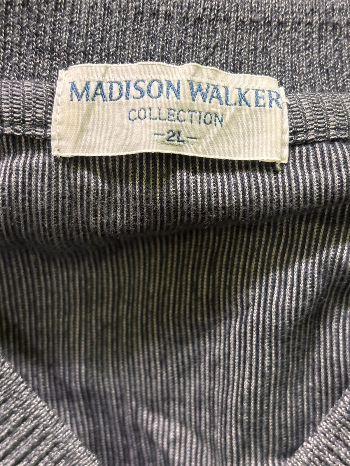 Japanese Brand Madison Walker Knitwear Shirt Size US XL / EU 56 / 4 - 16 Thumbnail