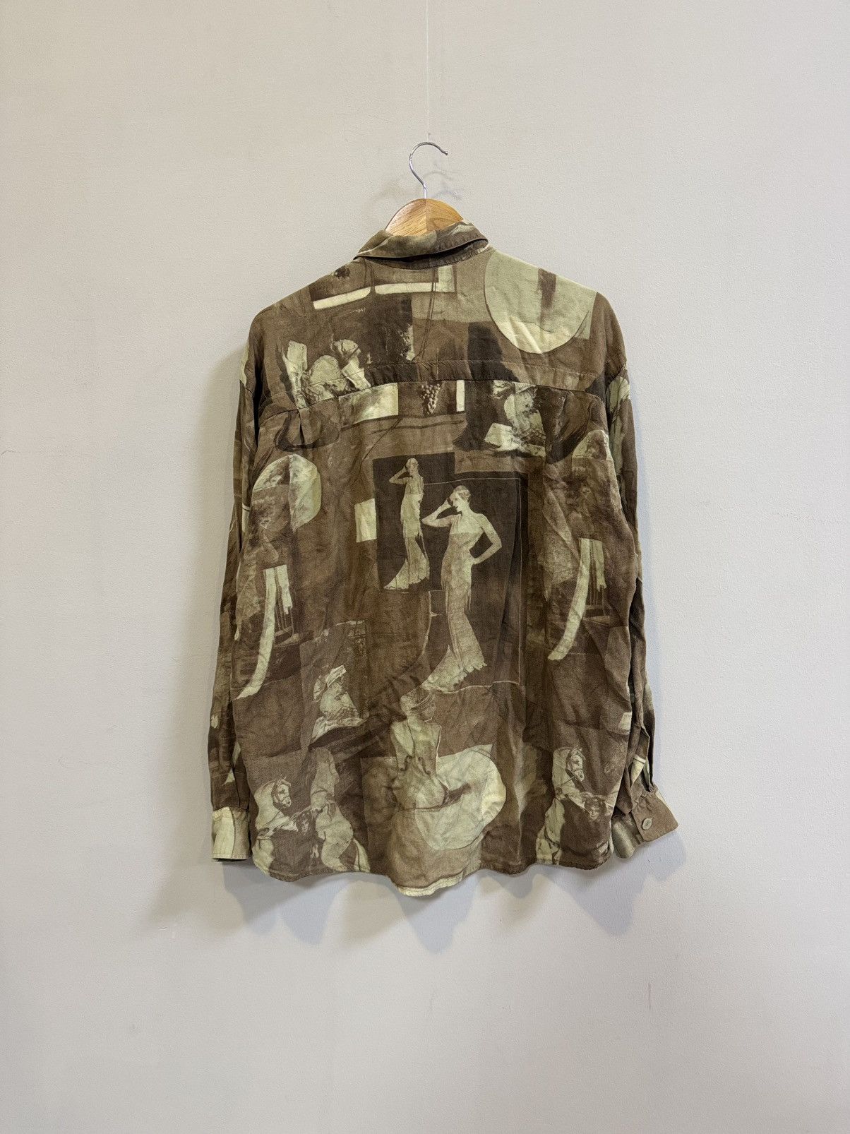 Vintage Vintage Y2K Avant Garde Luxury Shirt Size US XL / EU 56 / 4 - 8 Thumbnail