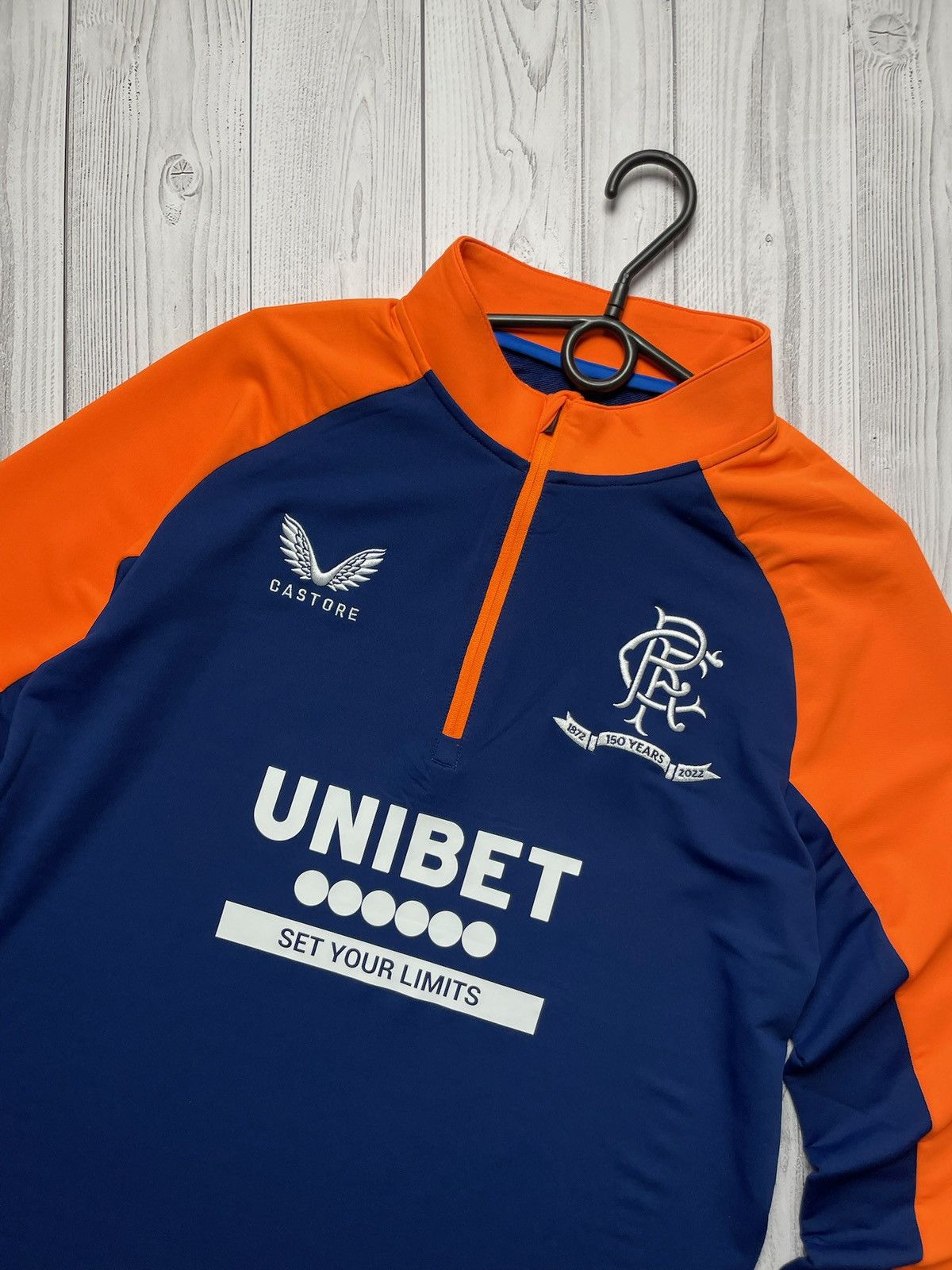 Castore Rangers Castore track jacket sweatshirt long sleeve size M Size US M / EU 48-50 / 2 - 2 Thumbnail