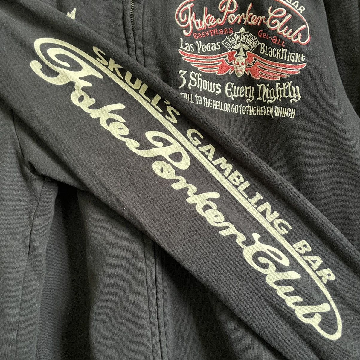Vintage Vintag Bike Athletic Fake Porker Club Jacket Size US XL / EU 56 / 4 - 6 Thumbnail