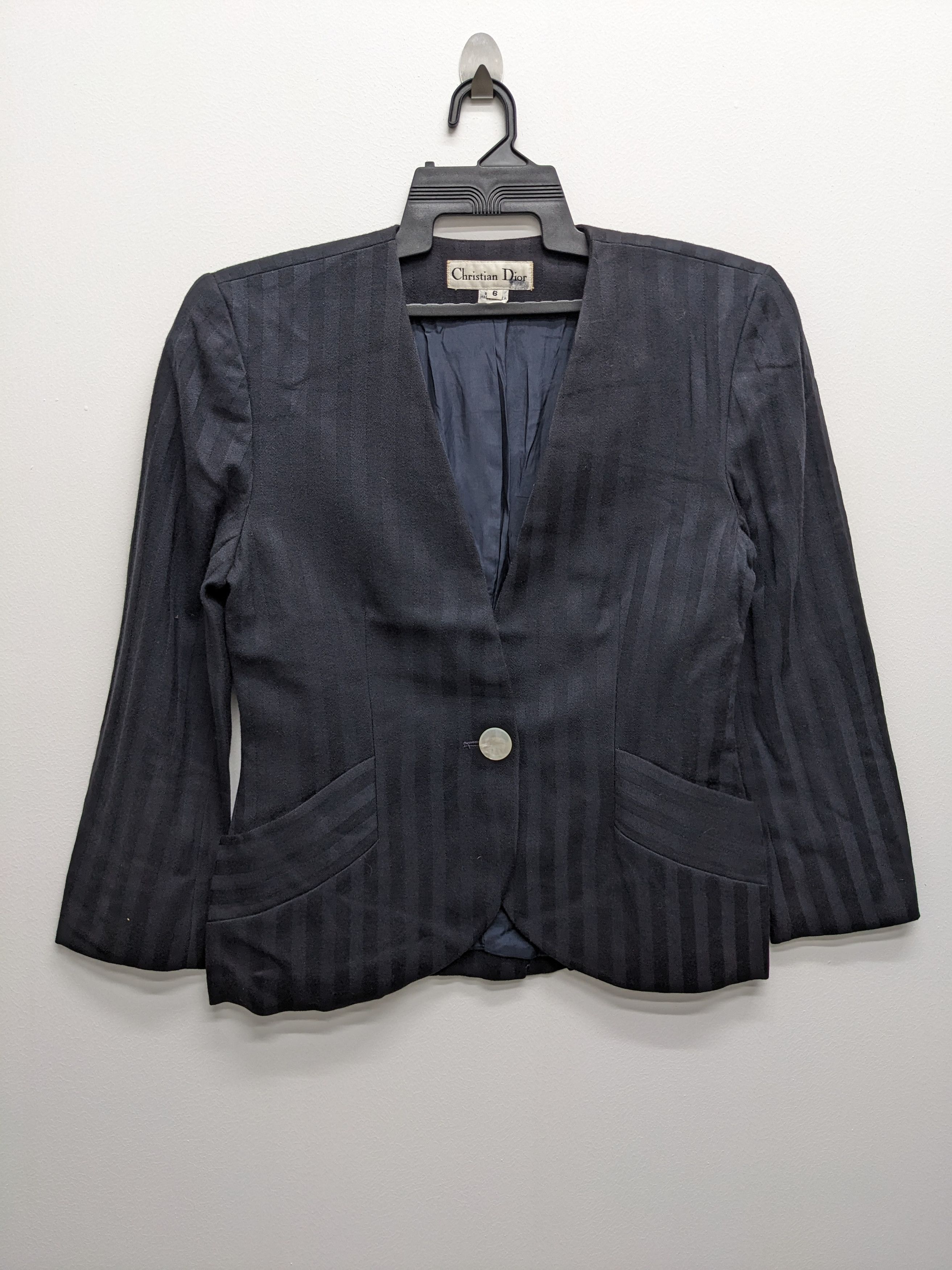 Dior CHRISTIAN DIOR MADE IN USA JACKET Size M / US 6-8 / IT 42-44 - 1 Thumbnail