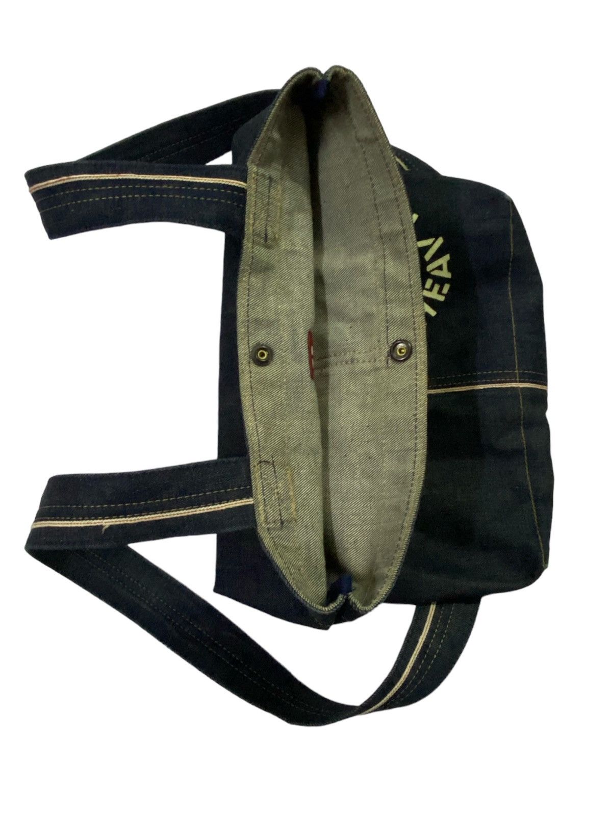 Hysteric Glamour Hysteric Glamour Selvedge Denim Backpack Size ONE SIZE - 20 Thumbnail