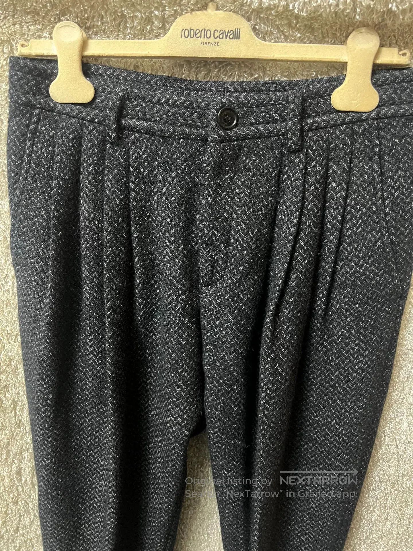Giorgio Armani Giorgio Armani Black Label Men's Wool Pants. Size US 32 / EU 48 - 2 Thumbnail