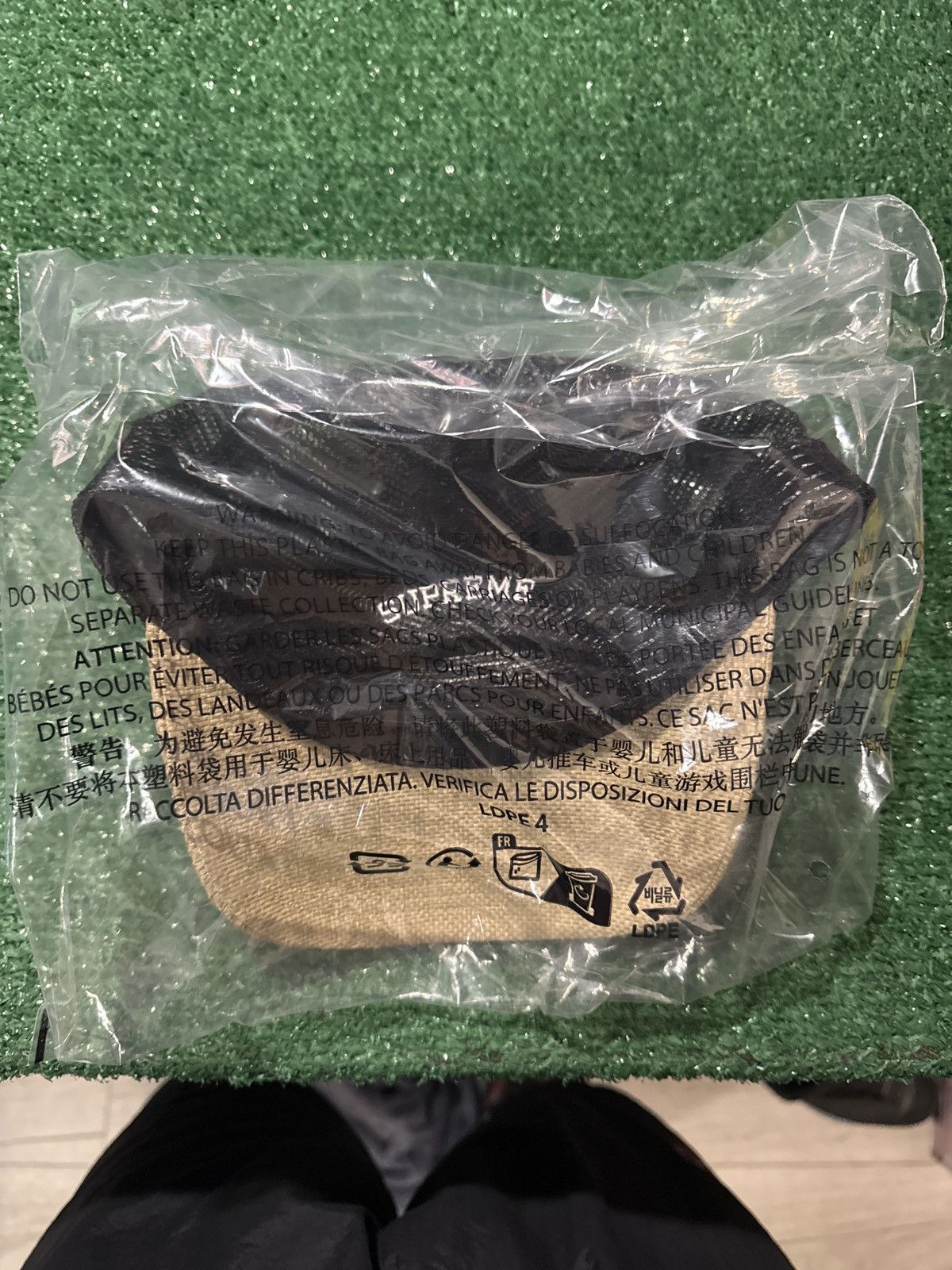 Supreme Supreme Raffia 5 panel Hat SS26 Size ONE SIZE - 3 Thumbnail