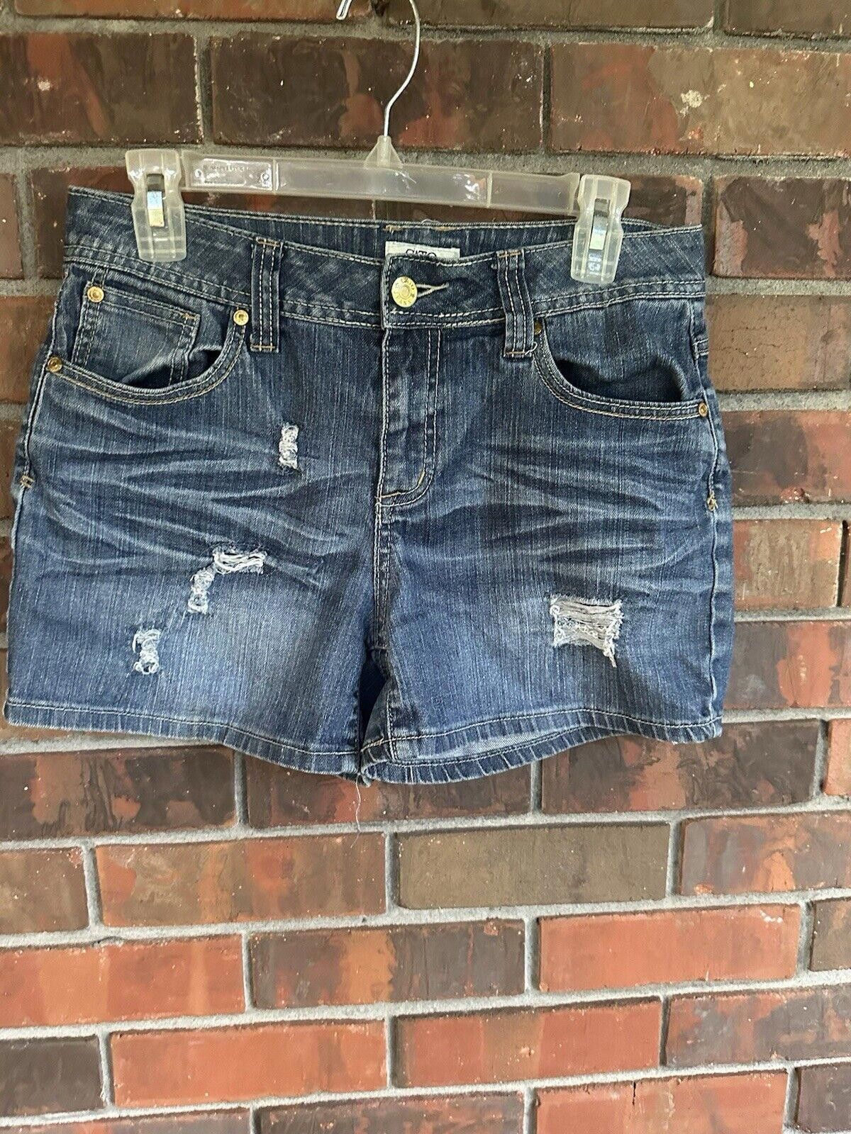 Cartoon Network catos shorts size 8 distressed jeans Size 30" / US 8 / IT 44 - 1 Thumbnail