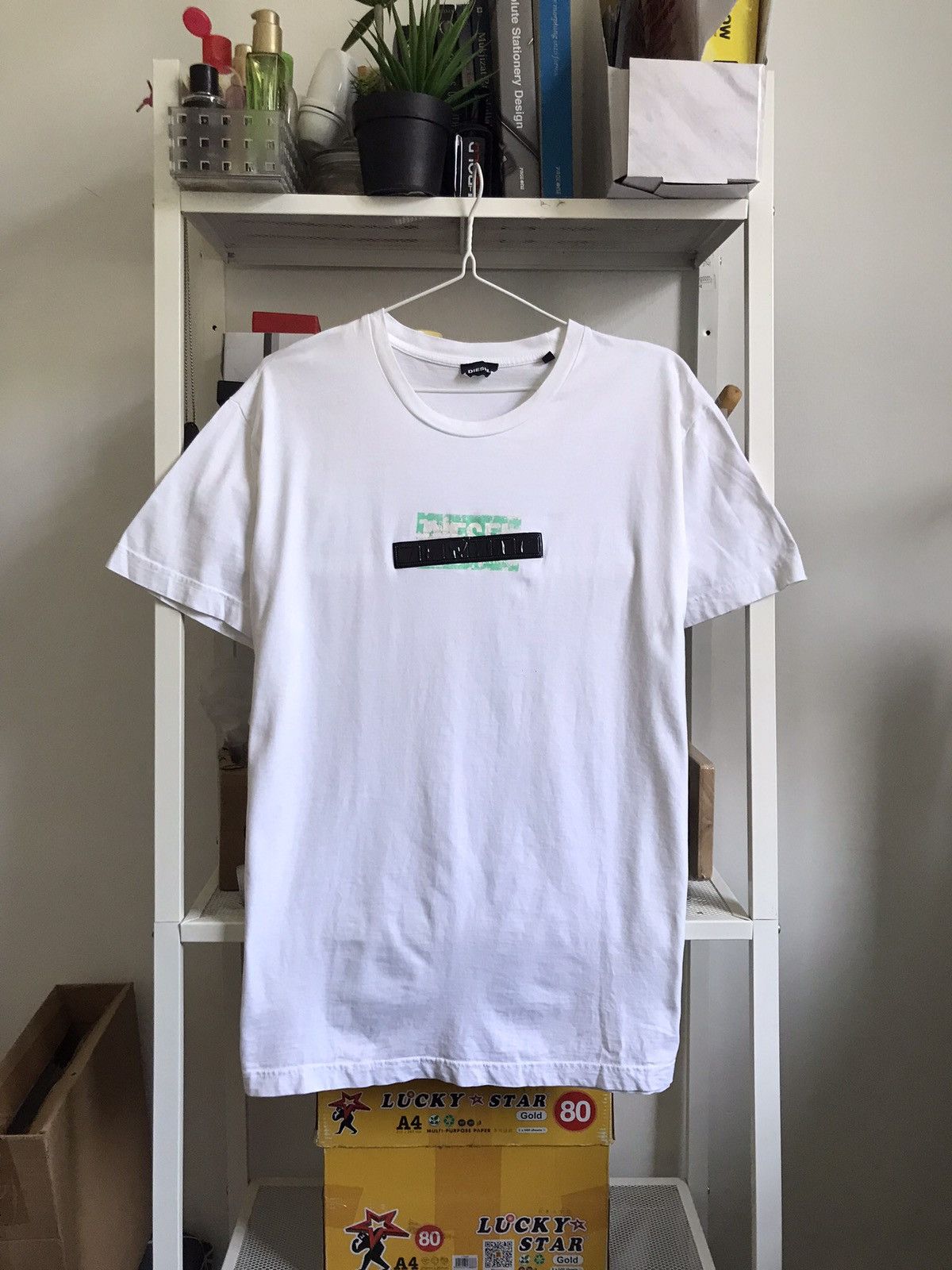 🔥 OFFER ME NOW🔥 🔥 Boxy Diesel White Shirt