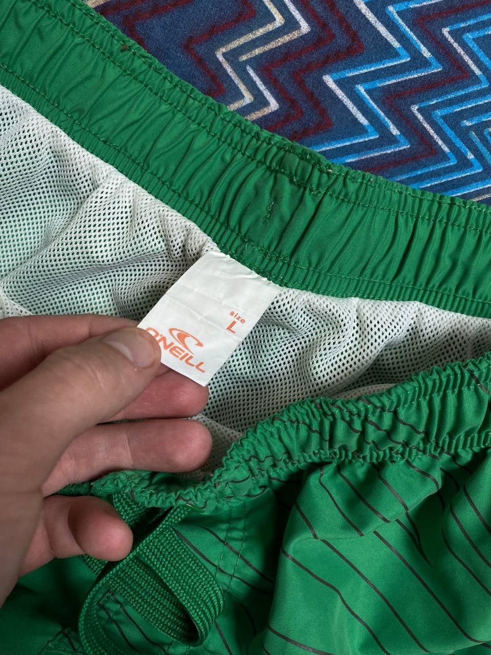 O'Neill × Vintage O’Neill Vintage Surf Style Big Logo Summer Shorts Size US 34 / EU 50 - 2 Thumbnail