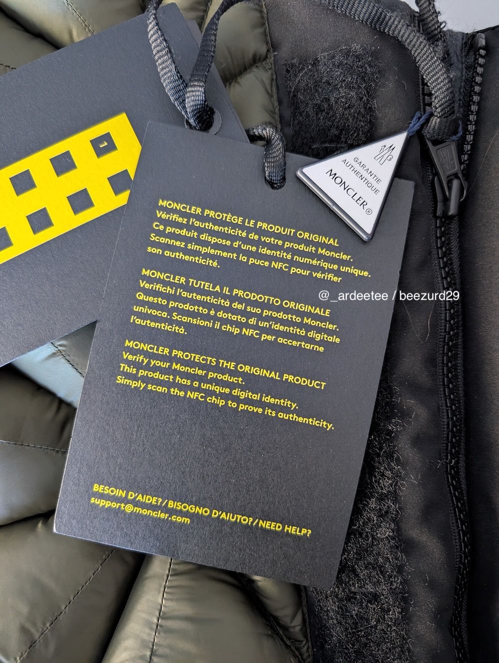 Moncler Genius × Pharrell *NEW* RARE PHARRELL HOLLY QUILTED PUFFER DOWN VEST FW23 Size US M / EU 48-50 / 2 - 12 Thumbnail
