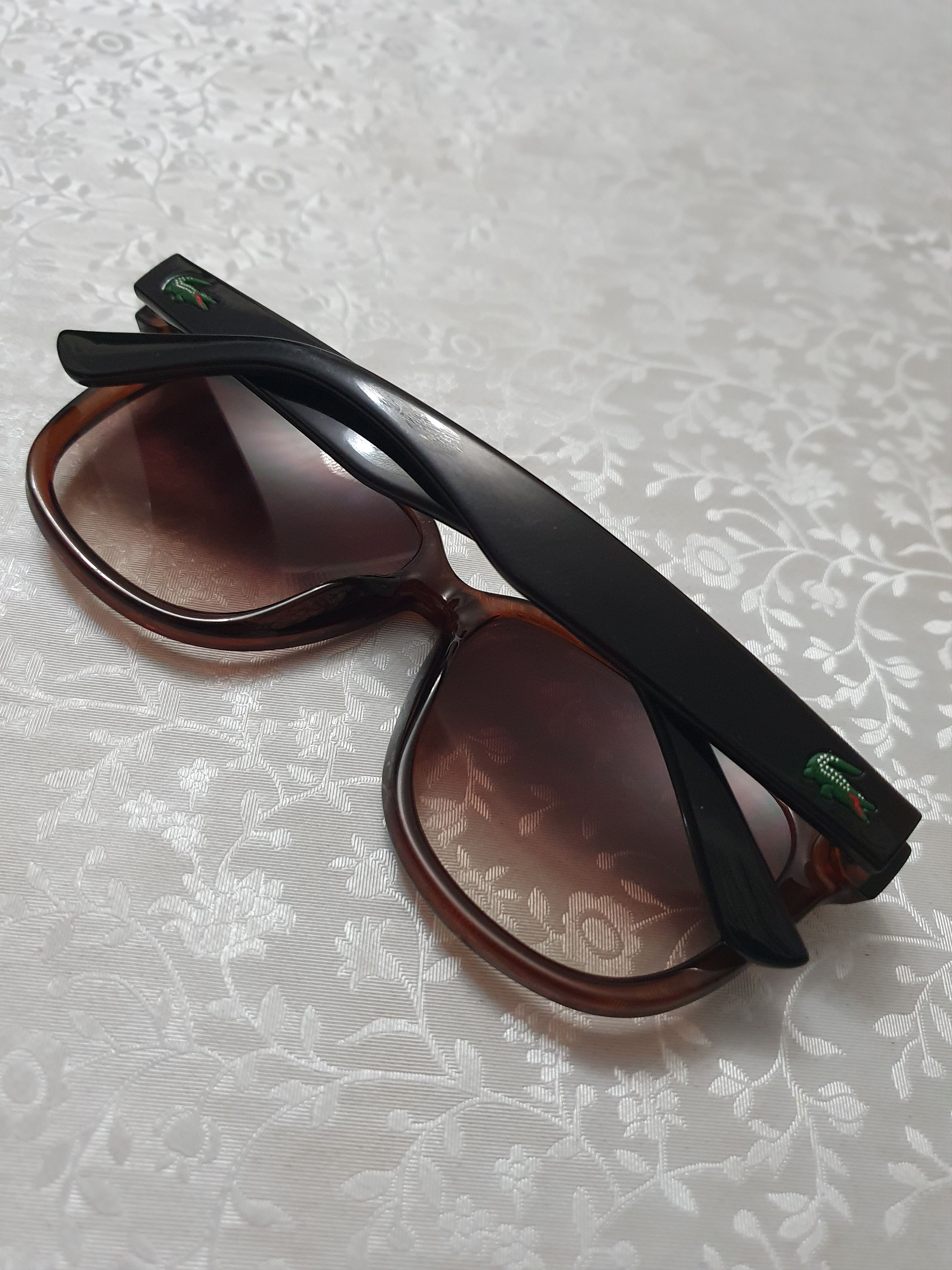 Other Lacoste Live "Zebra Crocodile" 🐊 Y2k Streetwear Sunglasses Size ONE SIZE - 2 Thumbnail