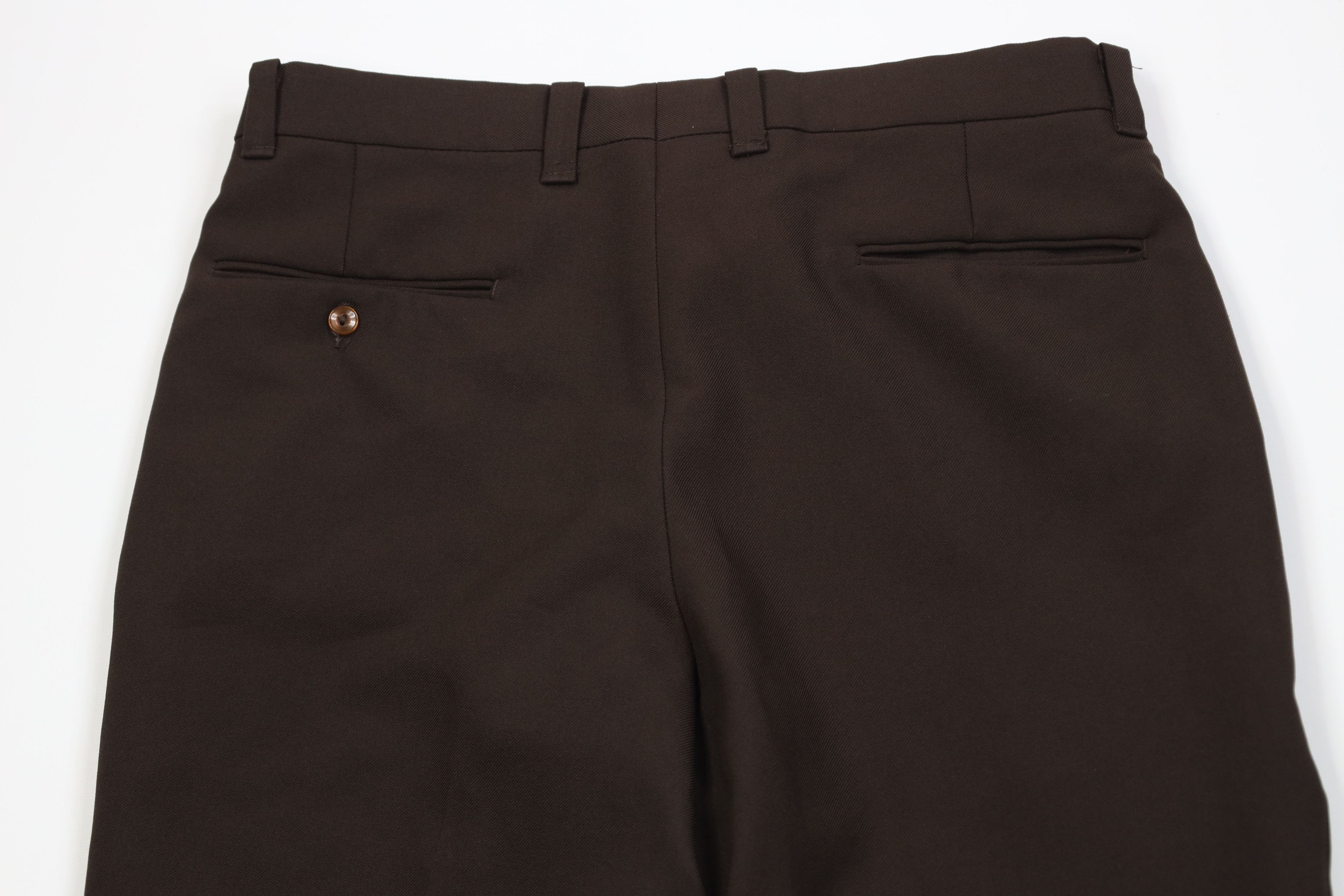 Vintage Vintage 70s Streetwear Bell Bottoms Chino Pants Brown USA Size US 34 / EU 50 - 9 Thumbnail