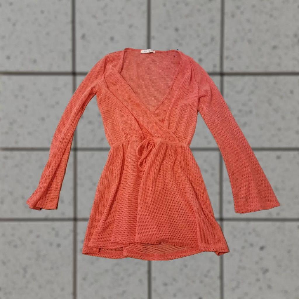 Vintage Francesca Shirt Blouse M Orange Women Vintage No Size M / US 6-8 / IT 42-44 - 1 Thumbnail