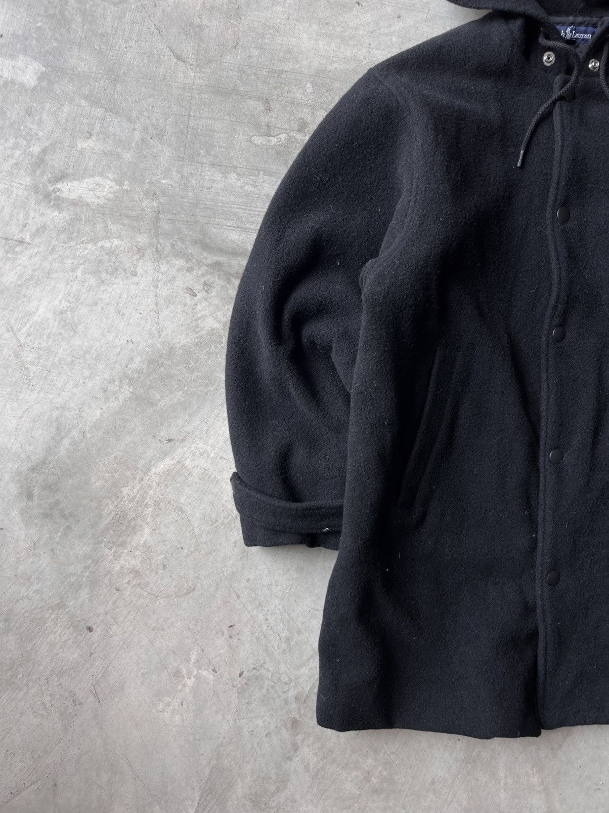 Ralph Lauren tage Ralph Lauren Wool Split Zipper "Snorkel Hood" Jacket Size US XS / EU 42 / 0 - 12 Thumbnail