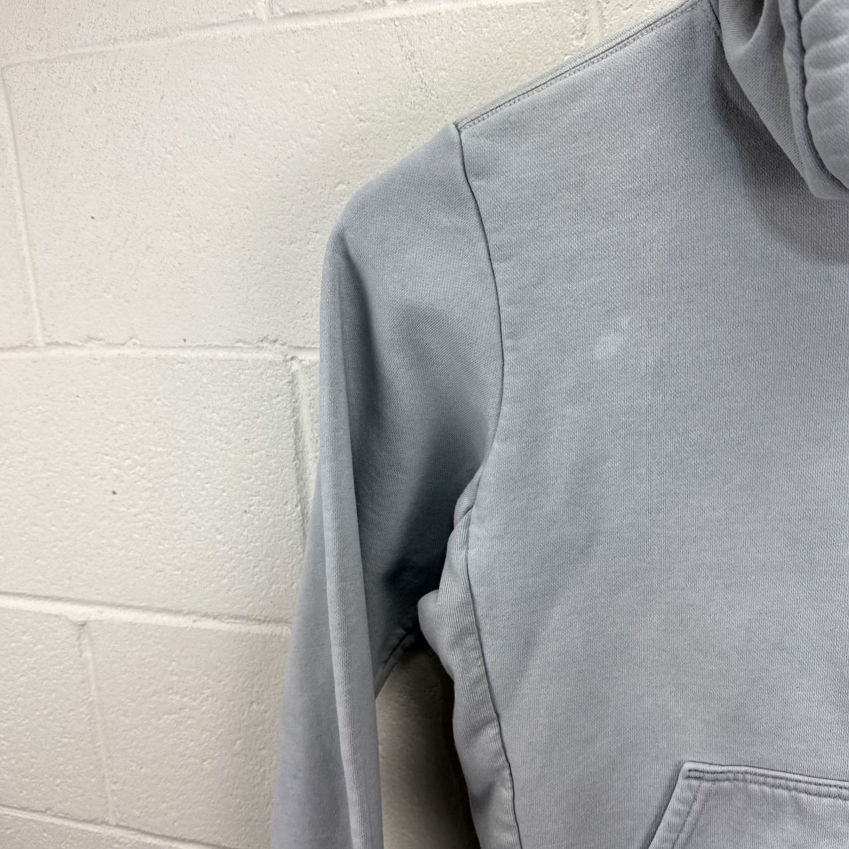Patagonia Patagonia Hoodie Mens Medium Womens Large Skyline Uprisal Logo Pocket Hooded Fleece Sweatshirt White Size M / US 6-8 / IT 42-44 - 4 Thumbnail