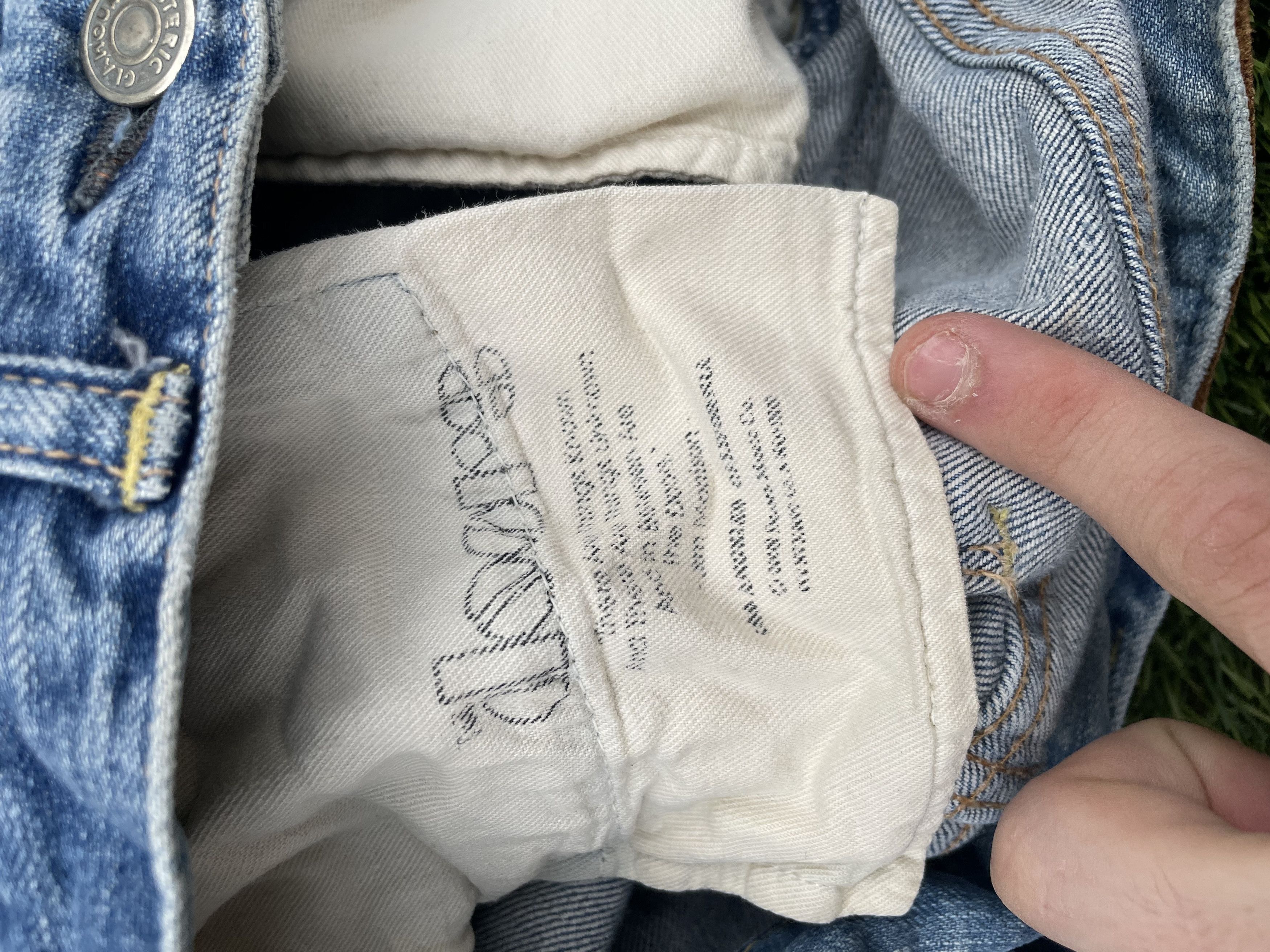 Hysteric Glamour Hysteric Glamour x Doors - Poem Denims Size XXS Size US 28 / EU 44 - 6 Thumbnail