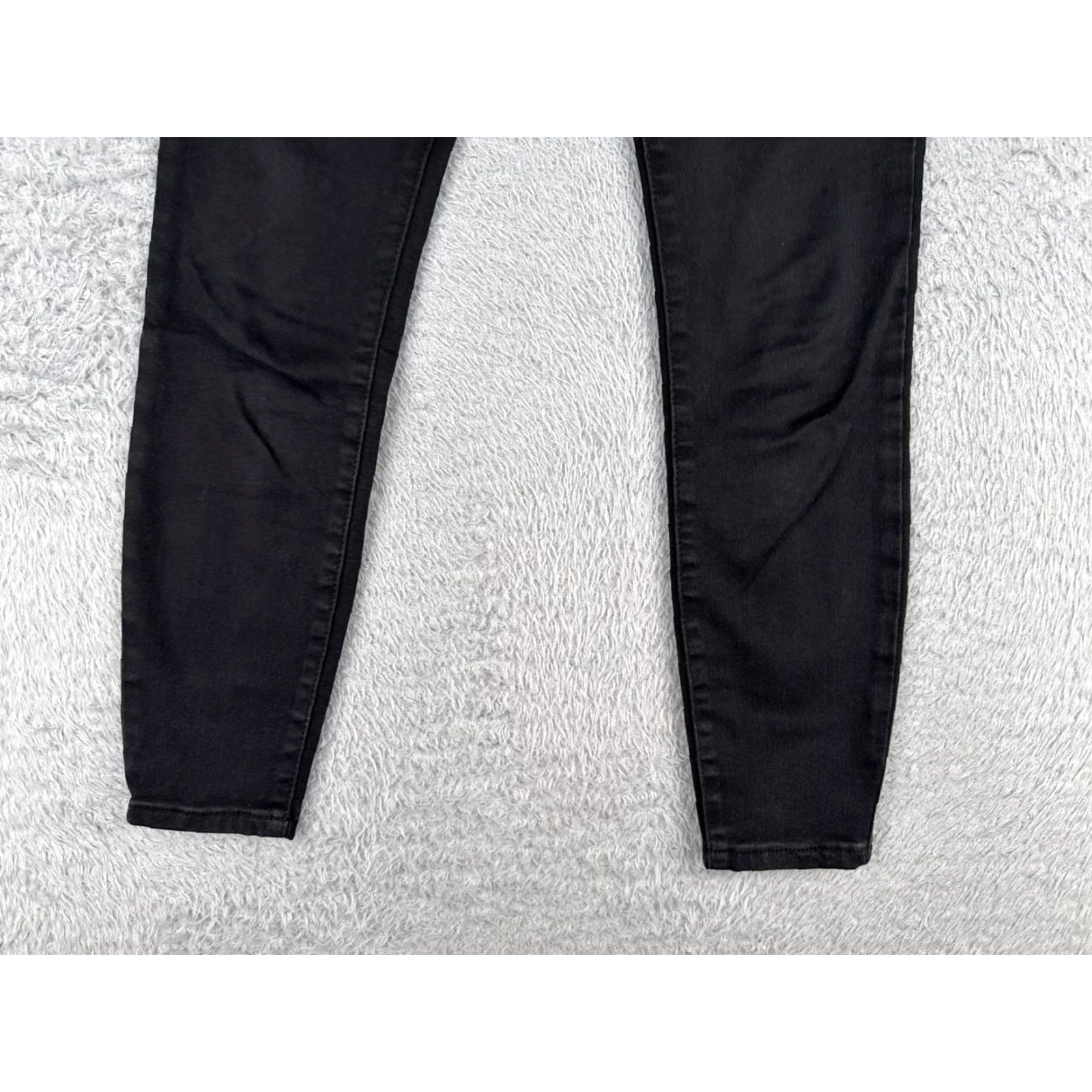 Vintage STS Blue Jeans Women Slim Black 25x26 Adult Regular Ankle Cotton Denim 5-Pocket 26" Inseam Mens? Size 42" / US 20 - 2 Thumbnail