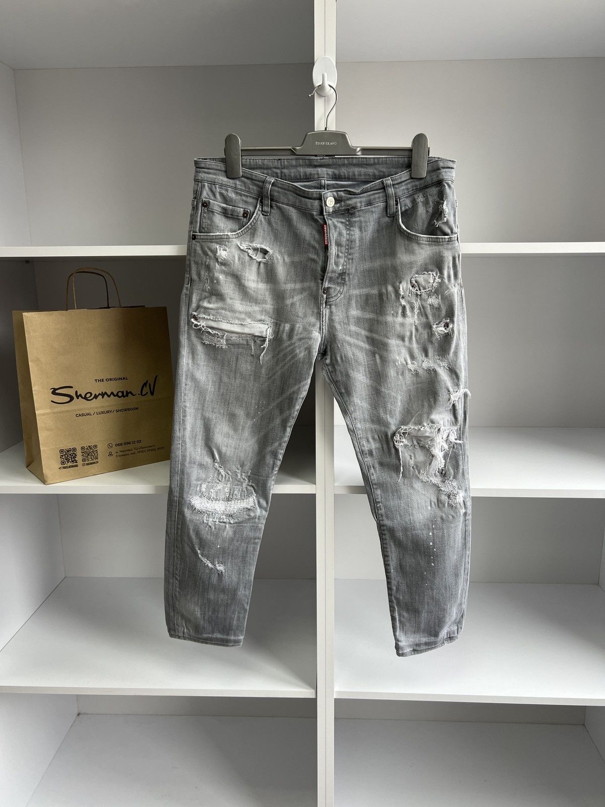 Dsquared2 × Vintage Vintage Dsquared2 Luxury Pants Size US 33 - 1 Thumbnail