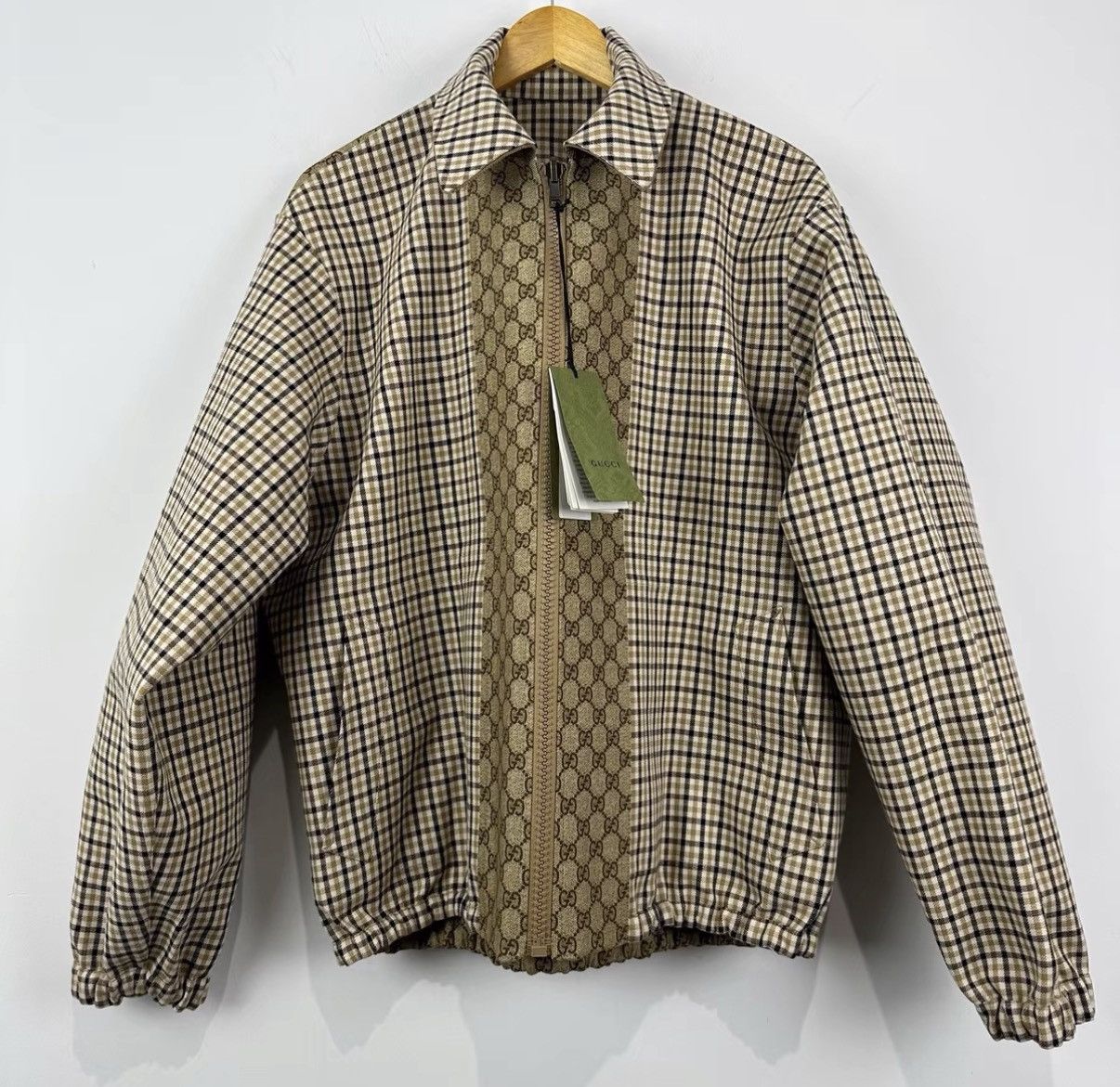 Gucci Gucci Reversible Jacket with Vintage Monogram Print J42 Size US M / EU 48-50 / 2 - 3 Thumbnail