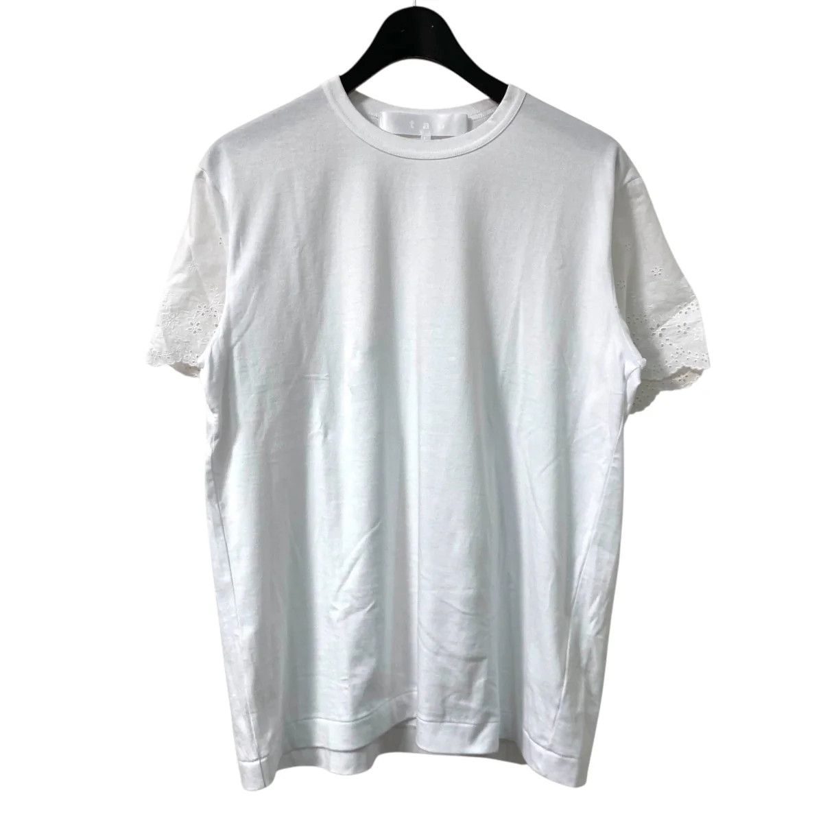 Comme des Garcons SS23 Lace Sleeve Tee Size L / US 10 / IT 46 - 1 Thumbnail