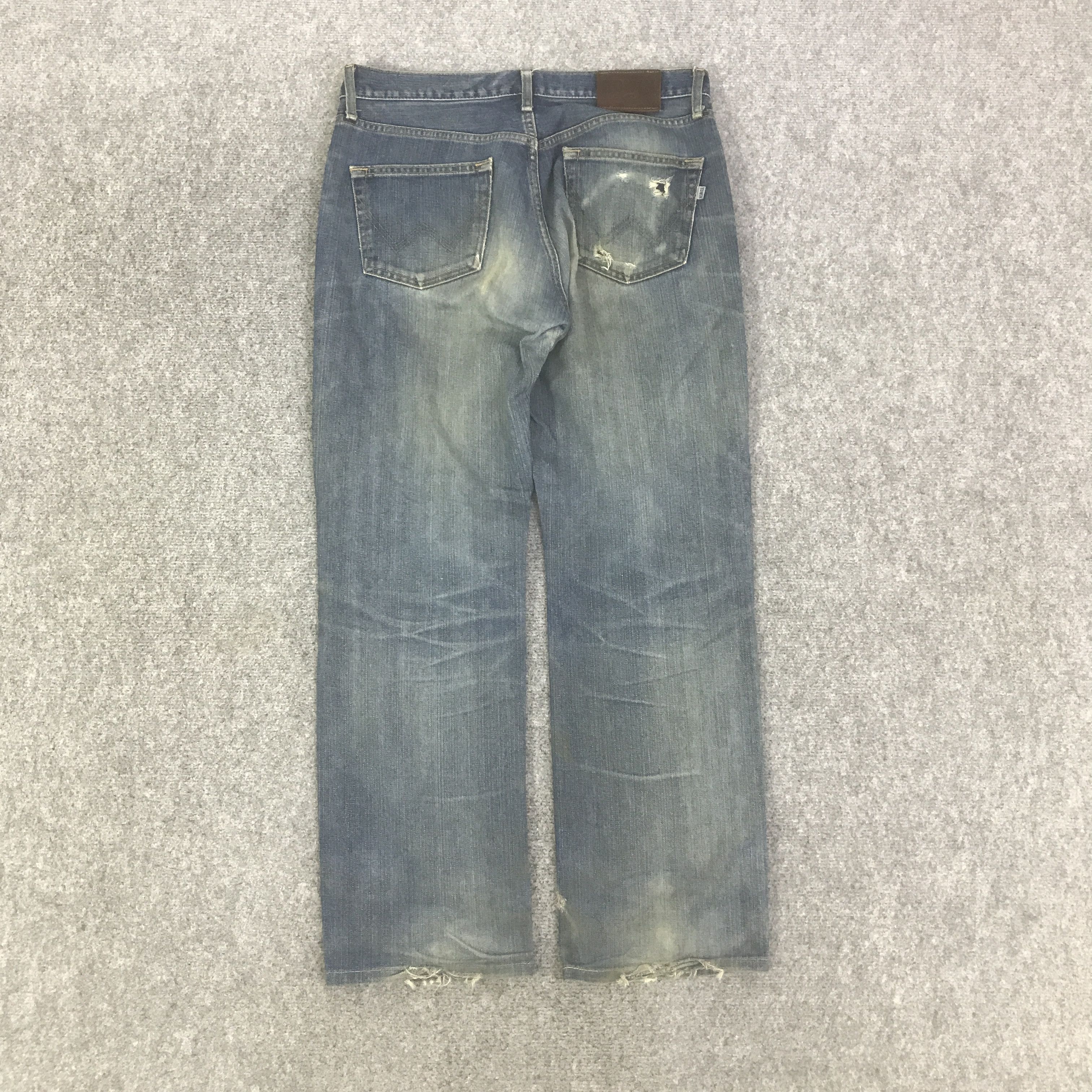 Edwin EDWIN DISTRESSED DENIM K129B16 Size US 33 - 4 Thumbnail