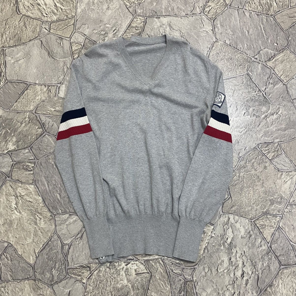 Moncler Moncler Sweater Cardigan Grey Size US XL / EU 56 / 4 - 1 Thumbnail
