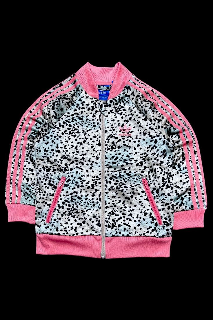 Adidas Y2k Adidas Firebird leopard trackrop jacket (Baby 1Y-2Y) Size US XXS / EU 40 - 1 Thumbnail