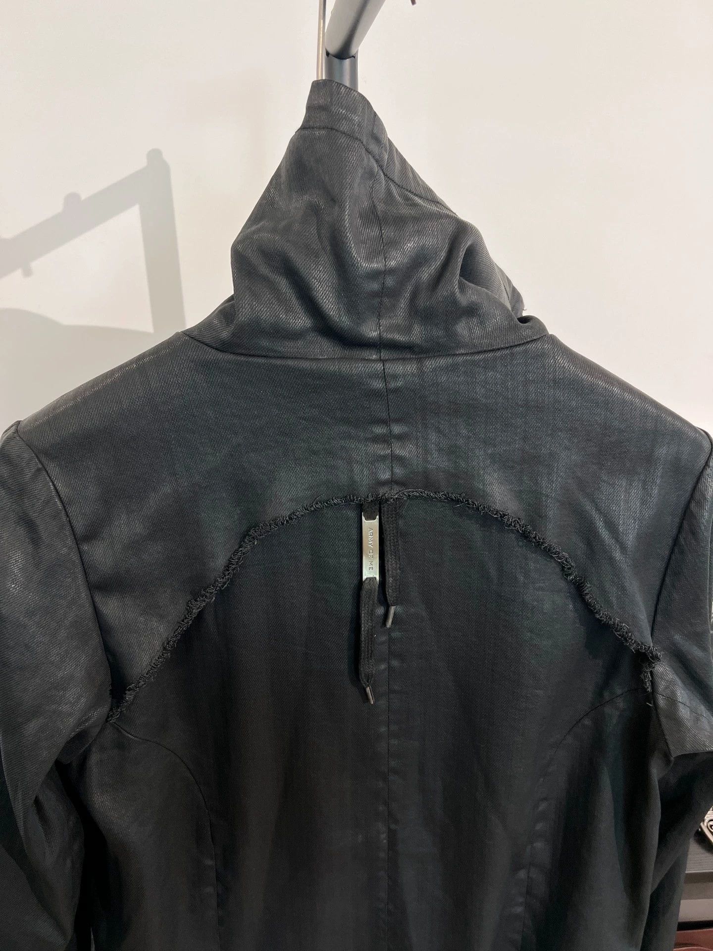 Army Of Me Army of me Dark High Neck Waxed Zip Jacket S Size US S / EU 44-46 / 1 - 5 Thumbnail