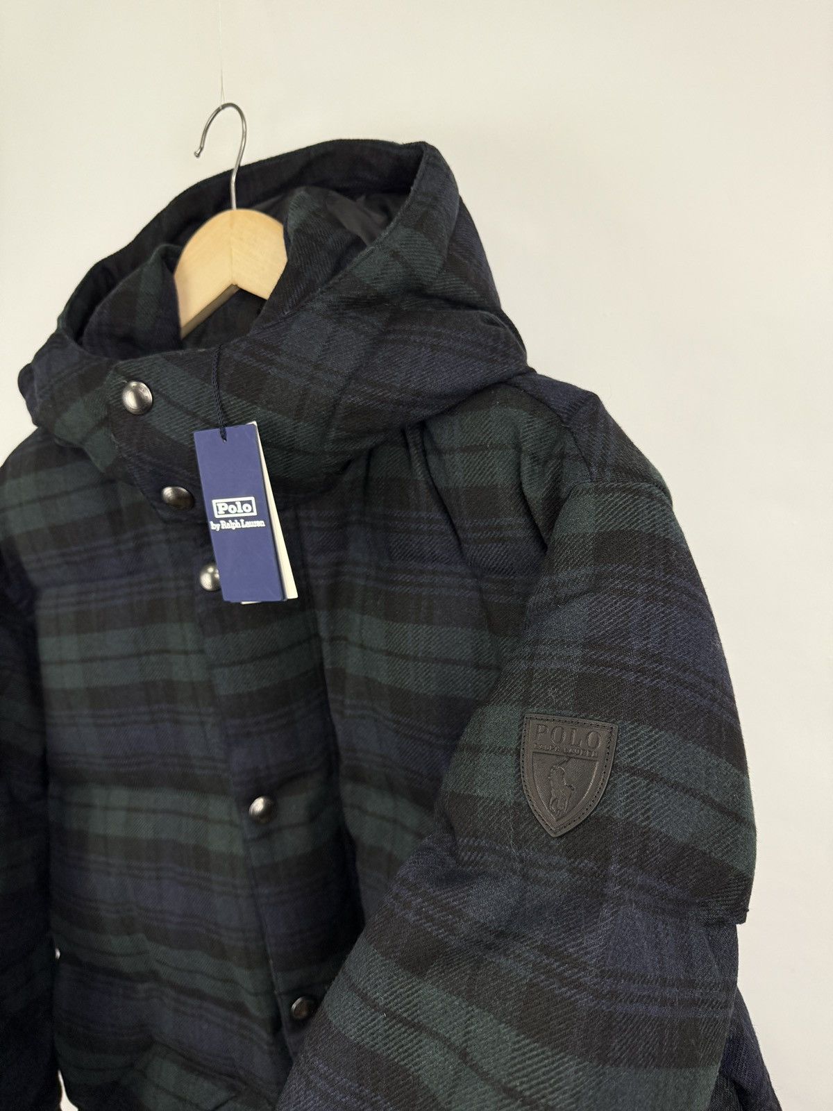 Polo Ralph Lauren 🇺🇸❗️NEW Polo Ralph Lauren Plaid Wool Puffer Down Coat Jacket Size US L / EU 52-54 / 3 - 21 Thumbnail