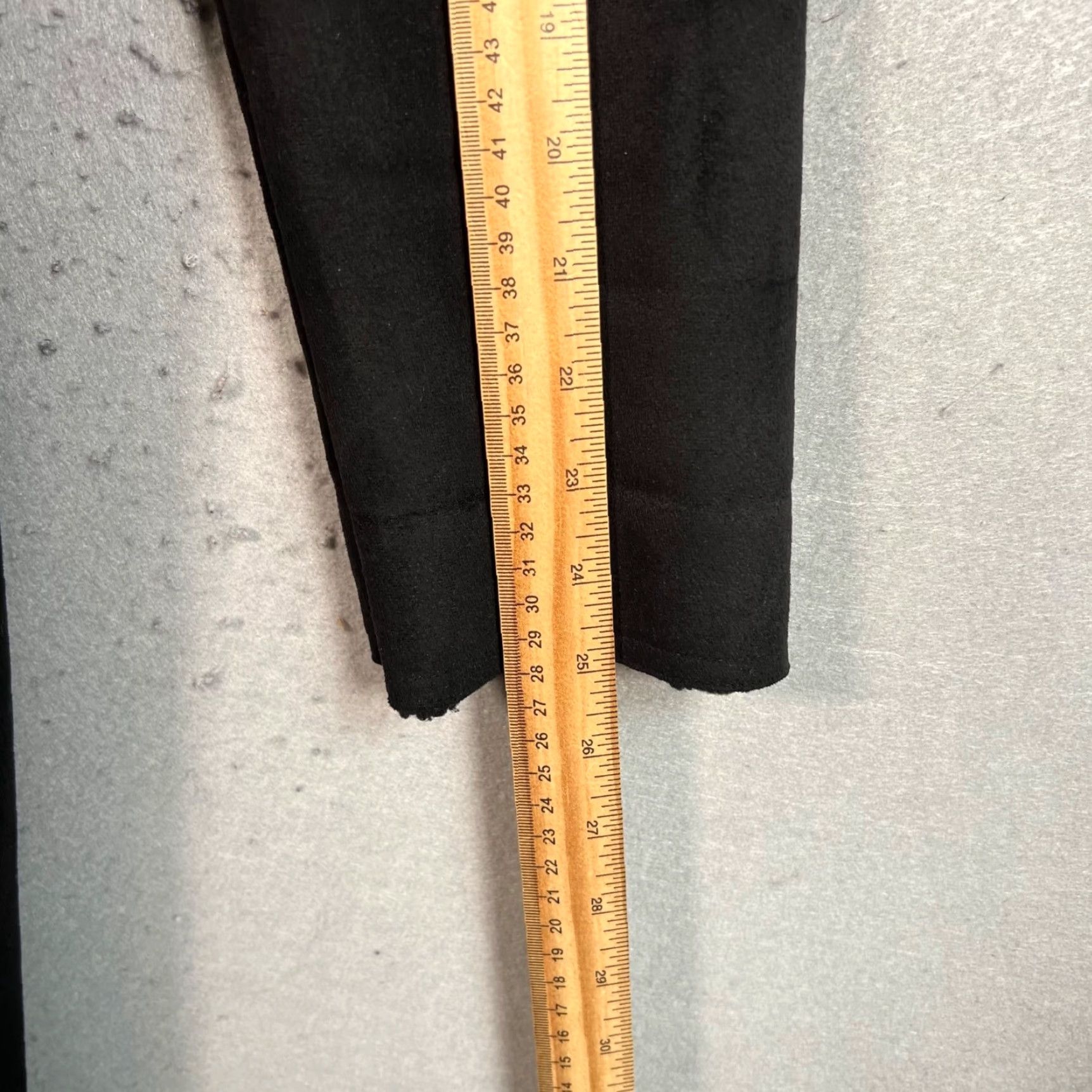 Vintage L.L. Bean Coat XS Black Faux Fur Shearling Trim Long Womens Size XS / US 0-2 / IT 36-38 - 7 Thumbnail