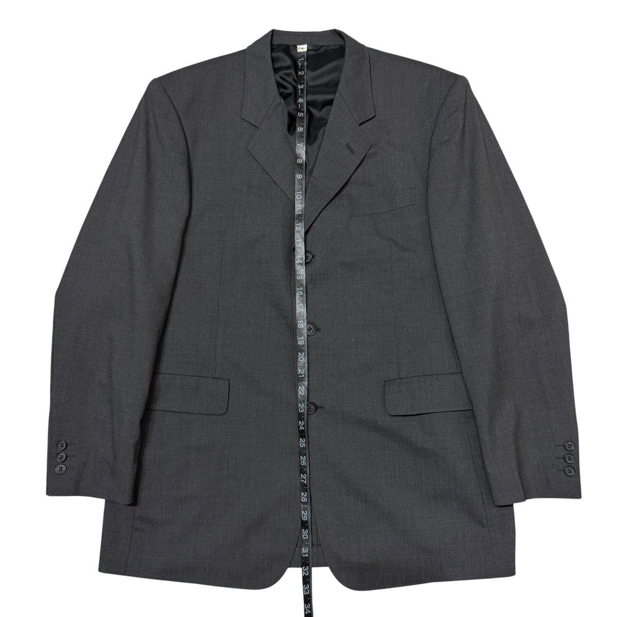 Yohji Yamamoto 768 90s Yohji Yamamoto D'URBAN A.A.R jacket tailored blazer Size 44R - 11 Thumbnail