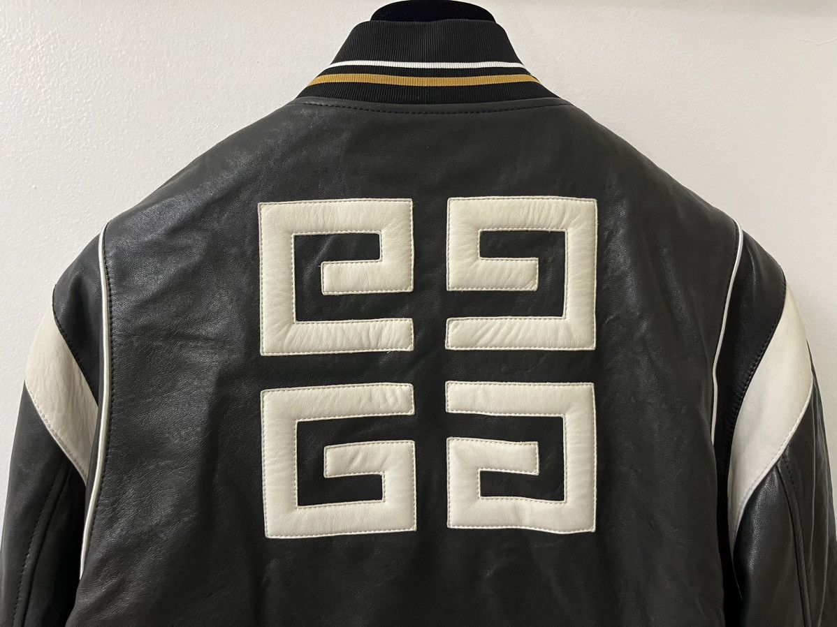 Givenchy Amazing! Monogram 4G $5k Varsity Teddy Leather Bomber Jacket Size US L / EU 52-54 / 3 - 4 Thumbnail