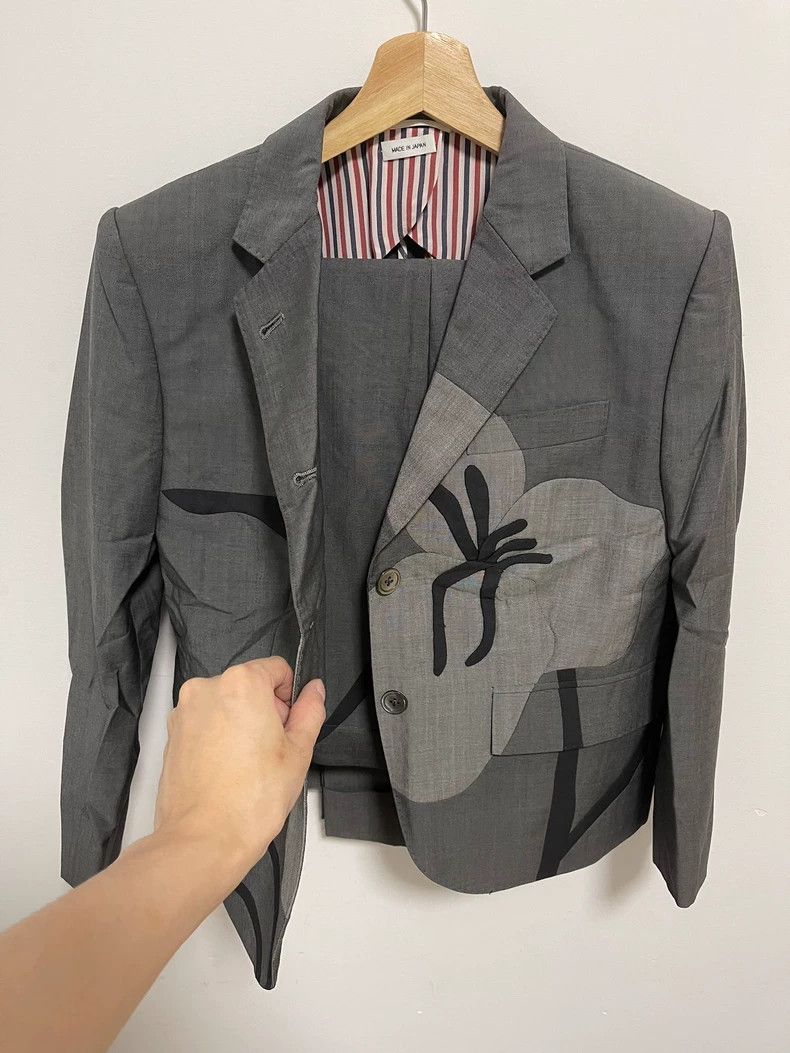 Thom Browne Thom Browne size2 A suit, all white Size 36R - 2 Thumbnail