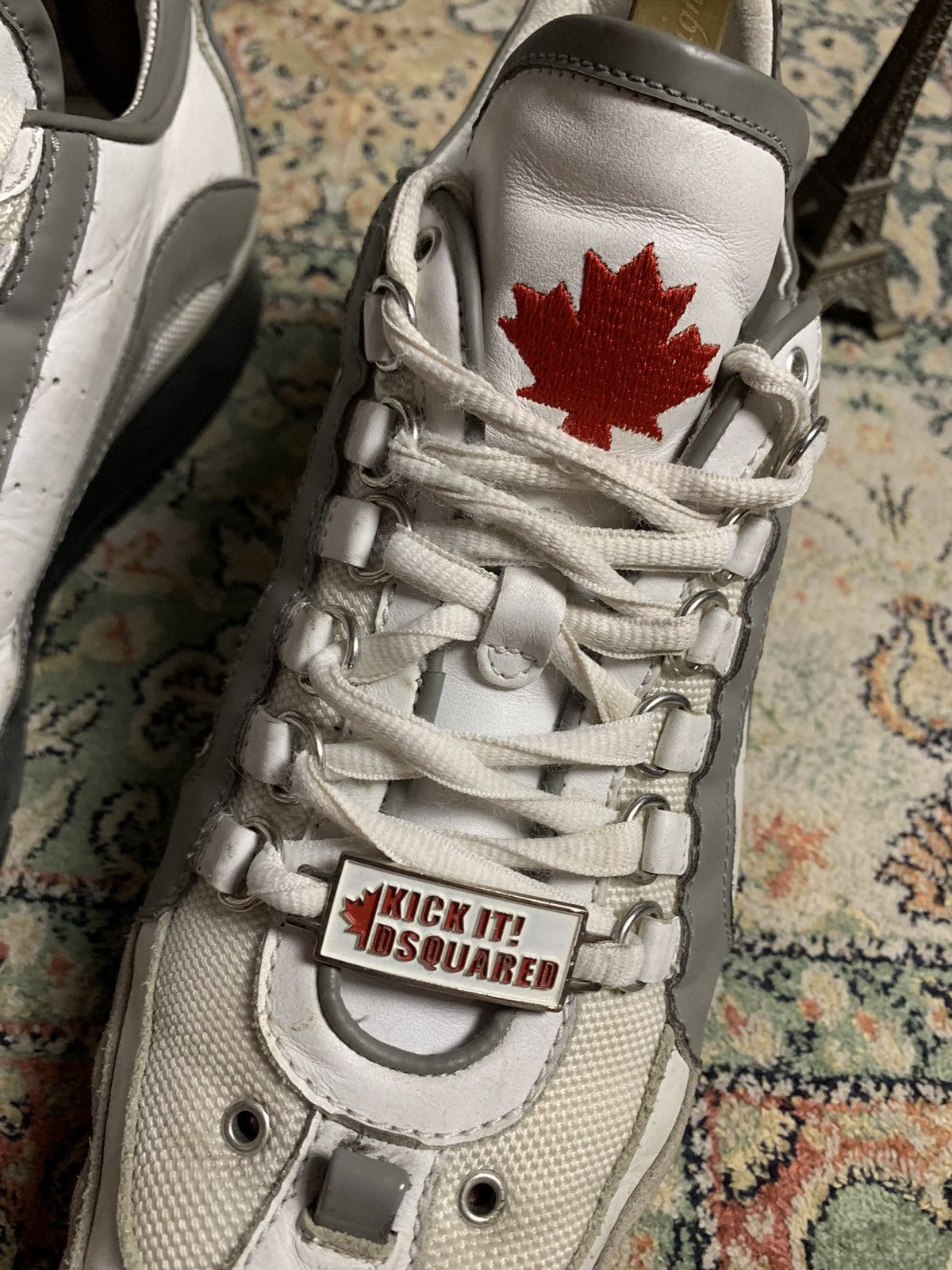 Dsquared2 × Vintage Vintage DSQUARED D2 Born To Rebel 1964 sneakers Size US 9 / EU 42 - 3 Thumbnail