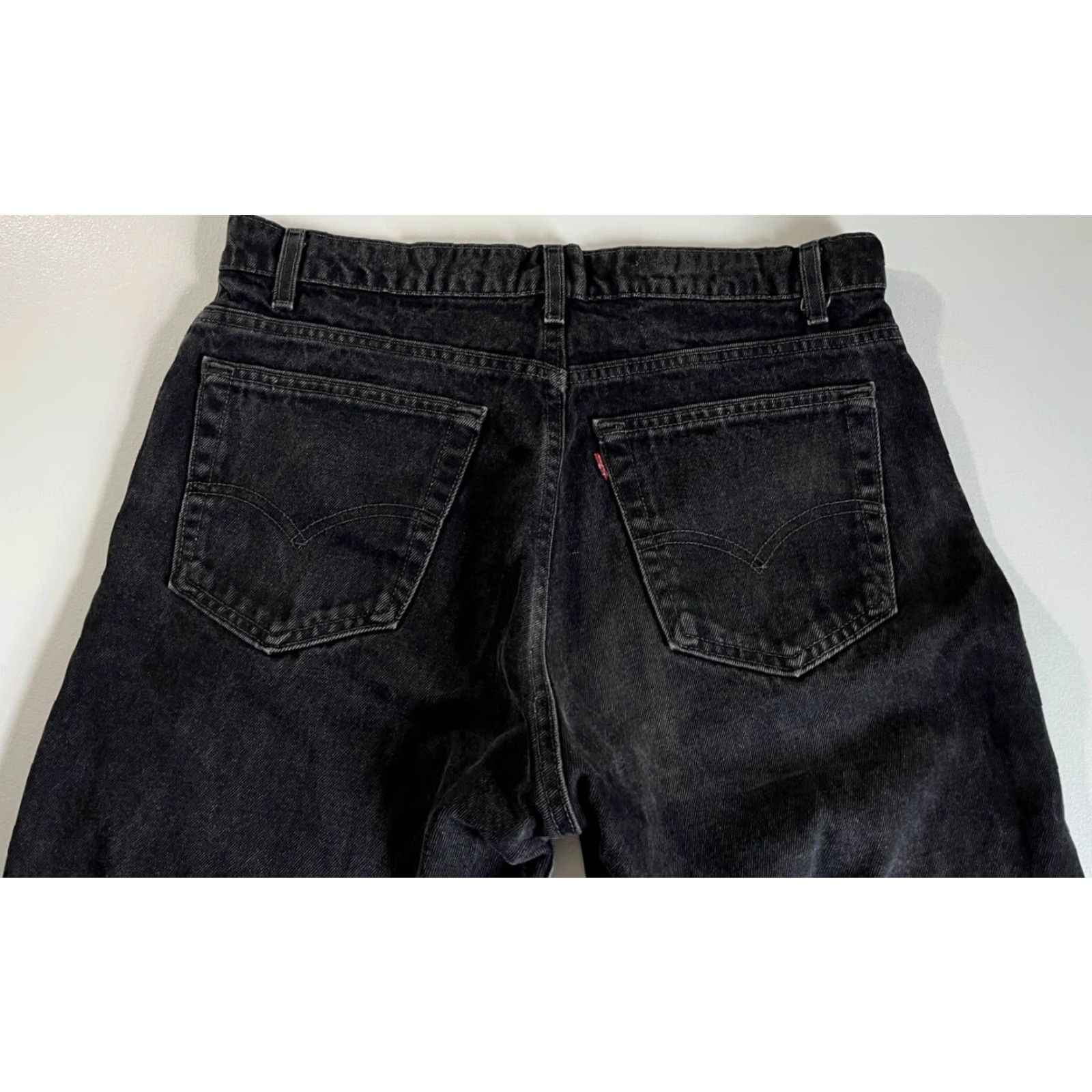 Levi's VINTAGE Levi's 505 Jeans Regular Fit Straight Black 33x32 Mens 90s USA Americana Denim Cotton Zip Pockets 36x32? Size US 33 - 5 Thumbnail
