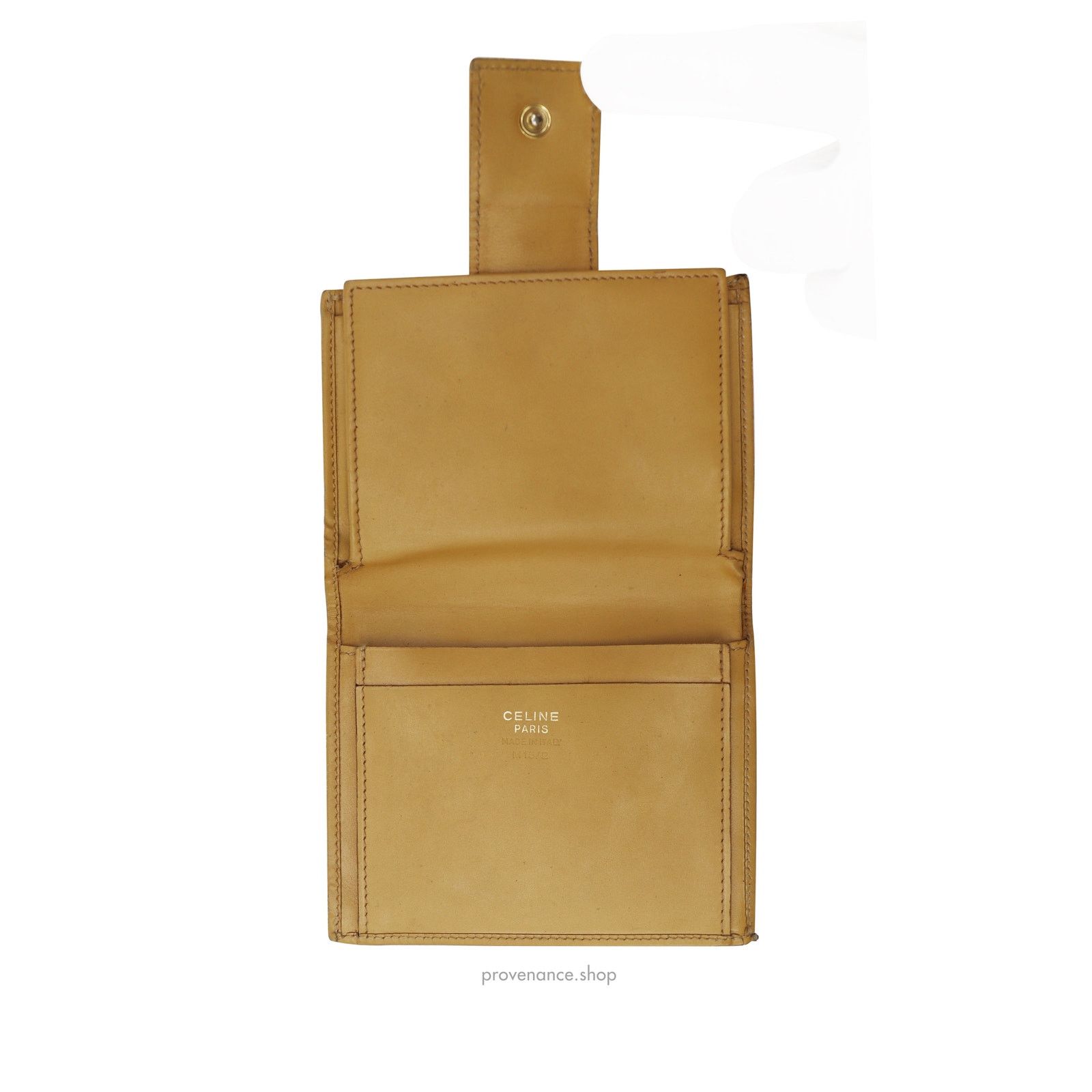 Celine 🔴 Celine Snap Wallet - Macadam Triomphe Size ONE SIZE - 7 Thumbnail