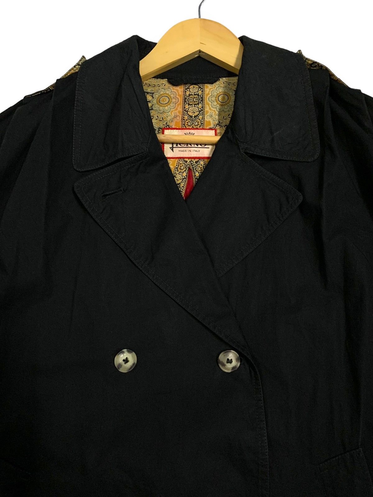 Herno Vintage Y2K Herno Double Breast Trench Coat Made in Italy Size US M / EU 48-50 / 2 - 5 Thumbnail