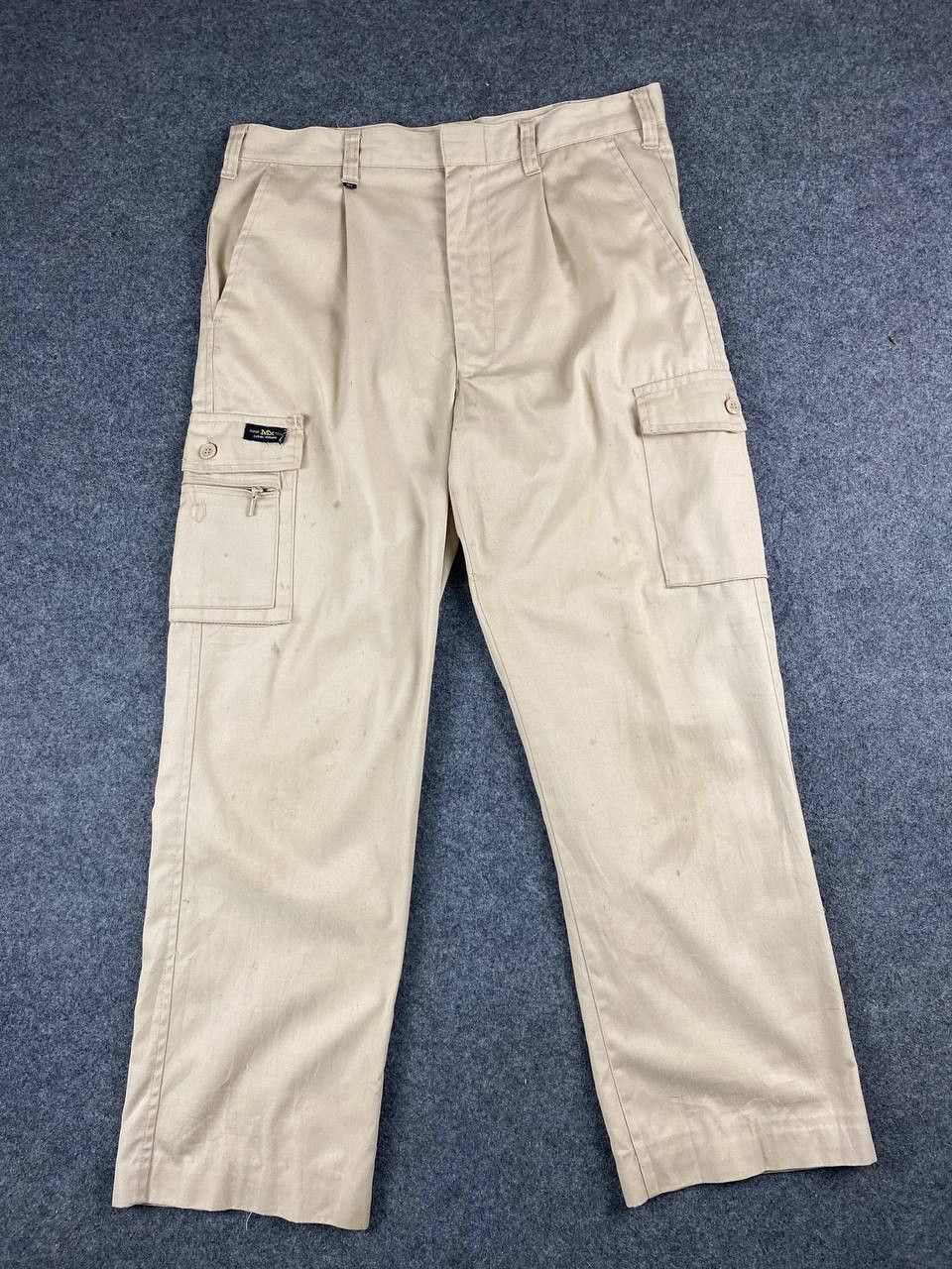 Japanese Brand japanese brand workers cargo pants nice design Size US 33 - 7 Thumbnail