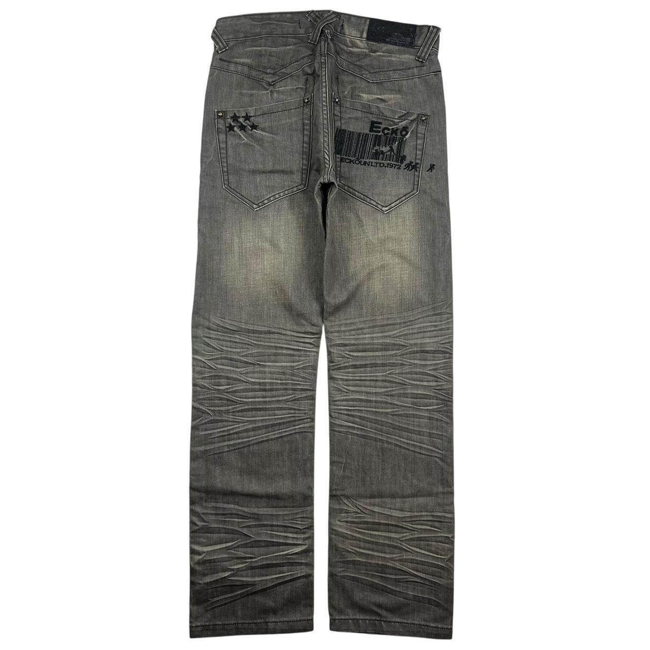 Ecko Unltd. Vintage Ecko Unltd Embroidered Jeans - Waist 31 Size US 31 - 1 Thumbnail