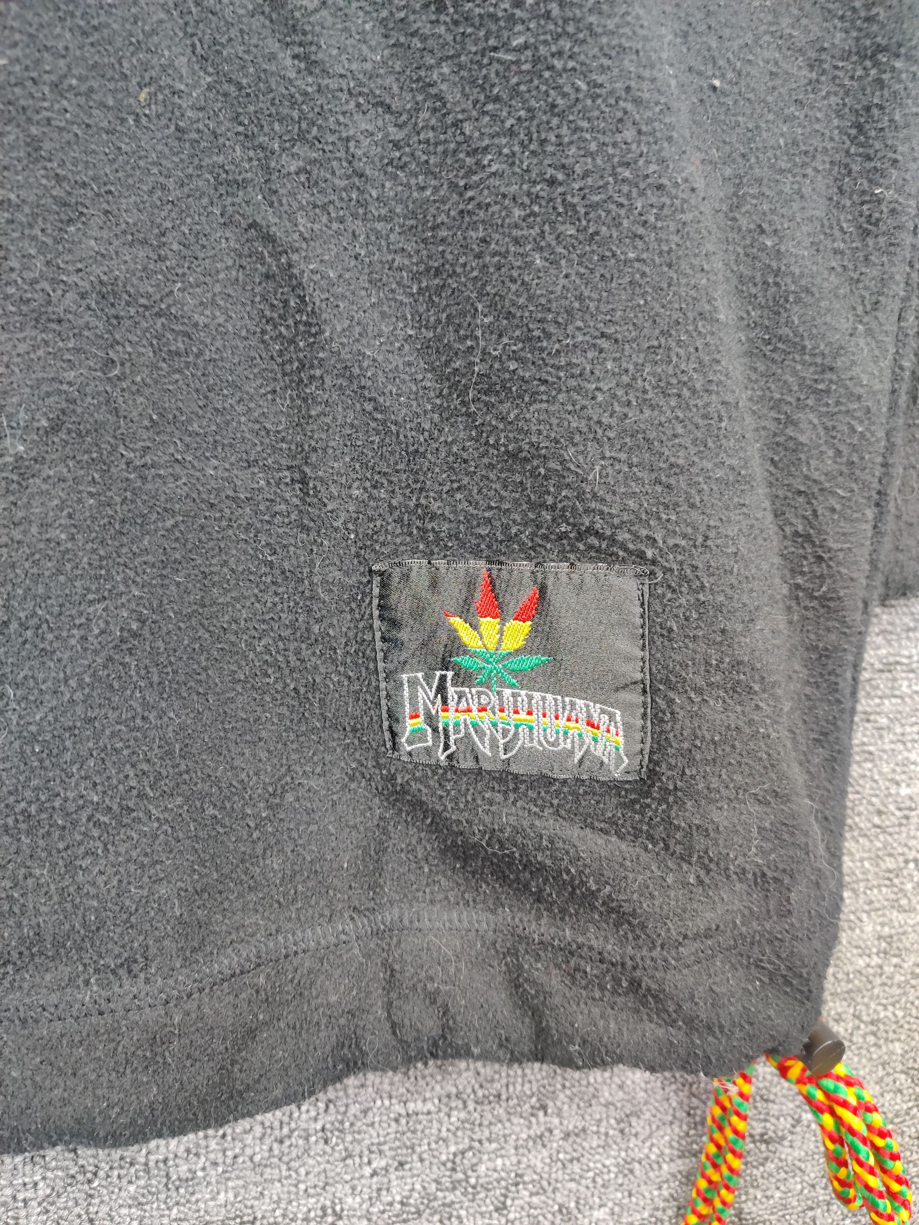 Bob Marley Bulk Marijuana Rasta/Dia Star Jamaica Fleece Jacket Size US L / EU 52-54 / 3 - 6 Thumbnail