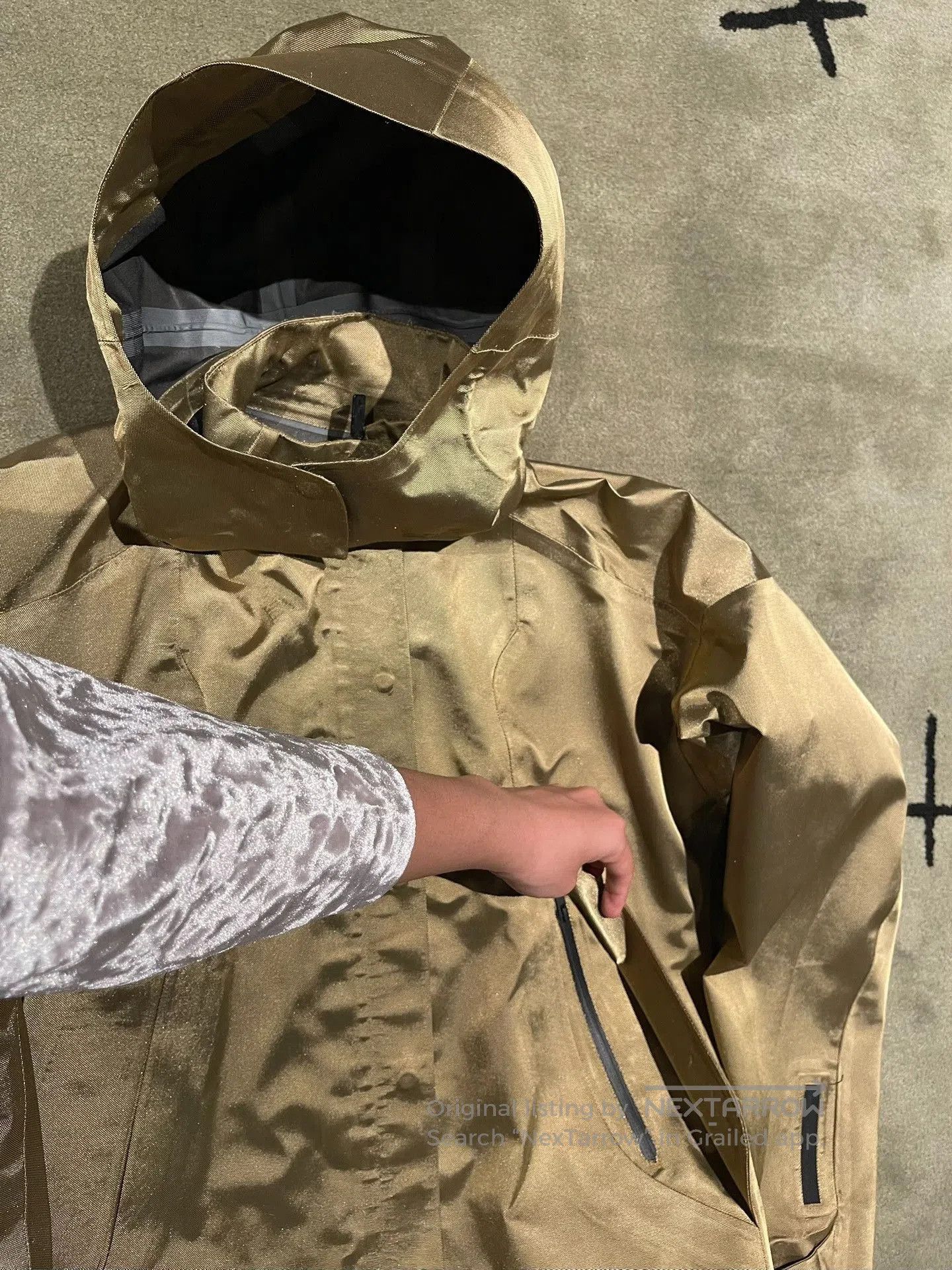 Hussein Chalayan Hussein Chalayan Puma Windproof Hooded Jacket. Size US XS / EU 42 / 0 - 2 Thumbnail